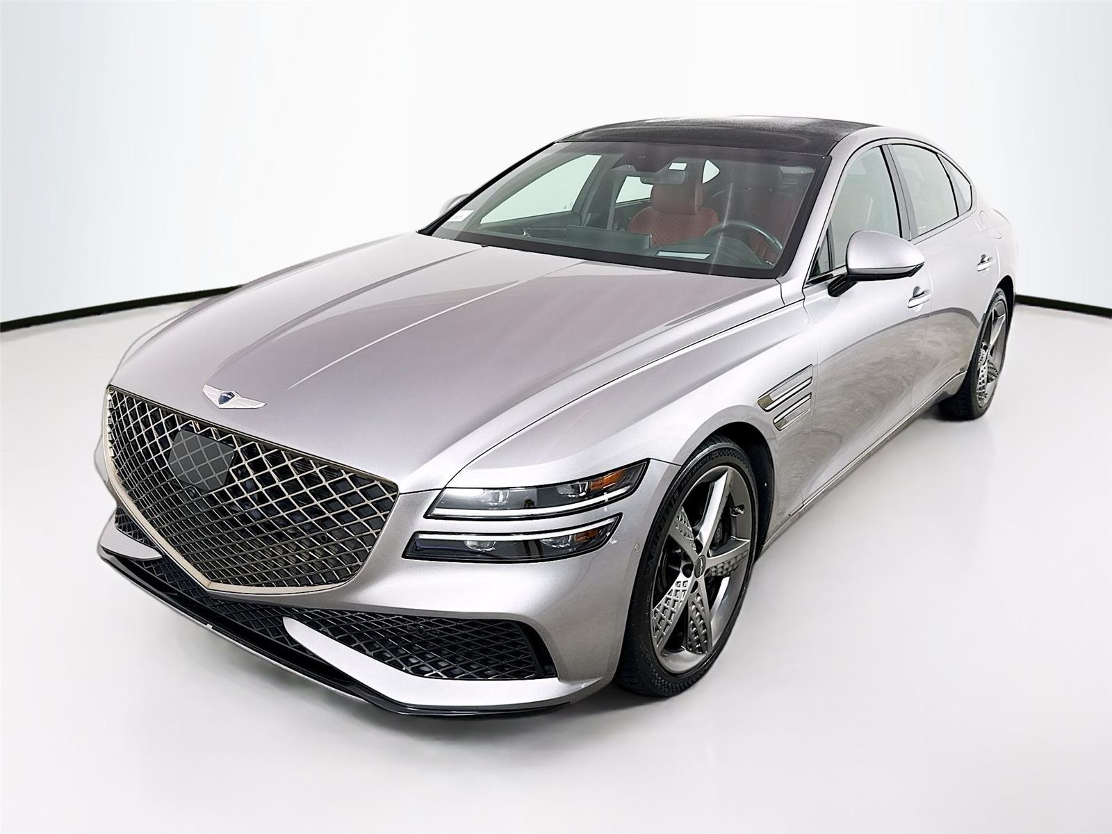 Savile Silver 2023 Genesis G80 3.5T Sport AWD Sedan All-Wheel Drive Automatic