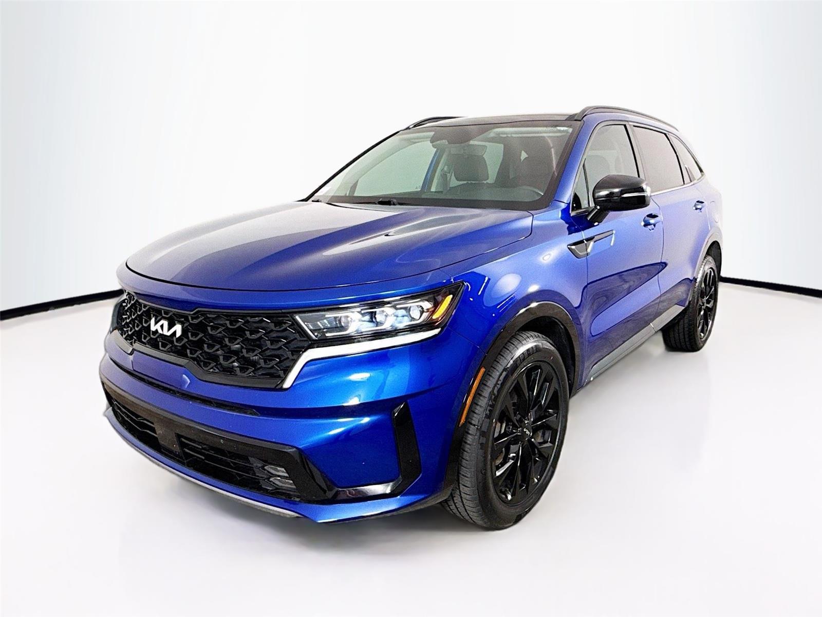 Sapphire Blue 2022 Kia Sorento SX AWD SUV / Crossover All-Wheel Drive Automatic