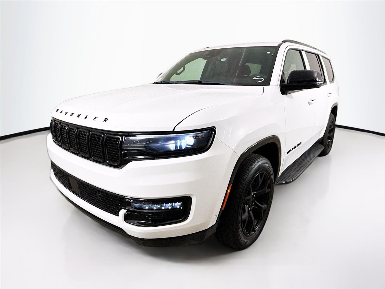 Bright White Clearcoat 2023 Jeep Wagoneer Series II RWD SUV / Crossover 4X2 8-Speed Automatic