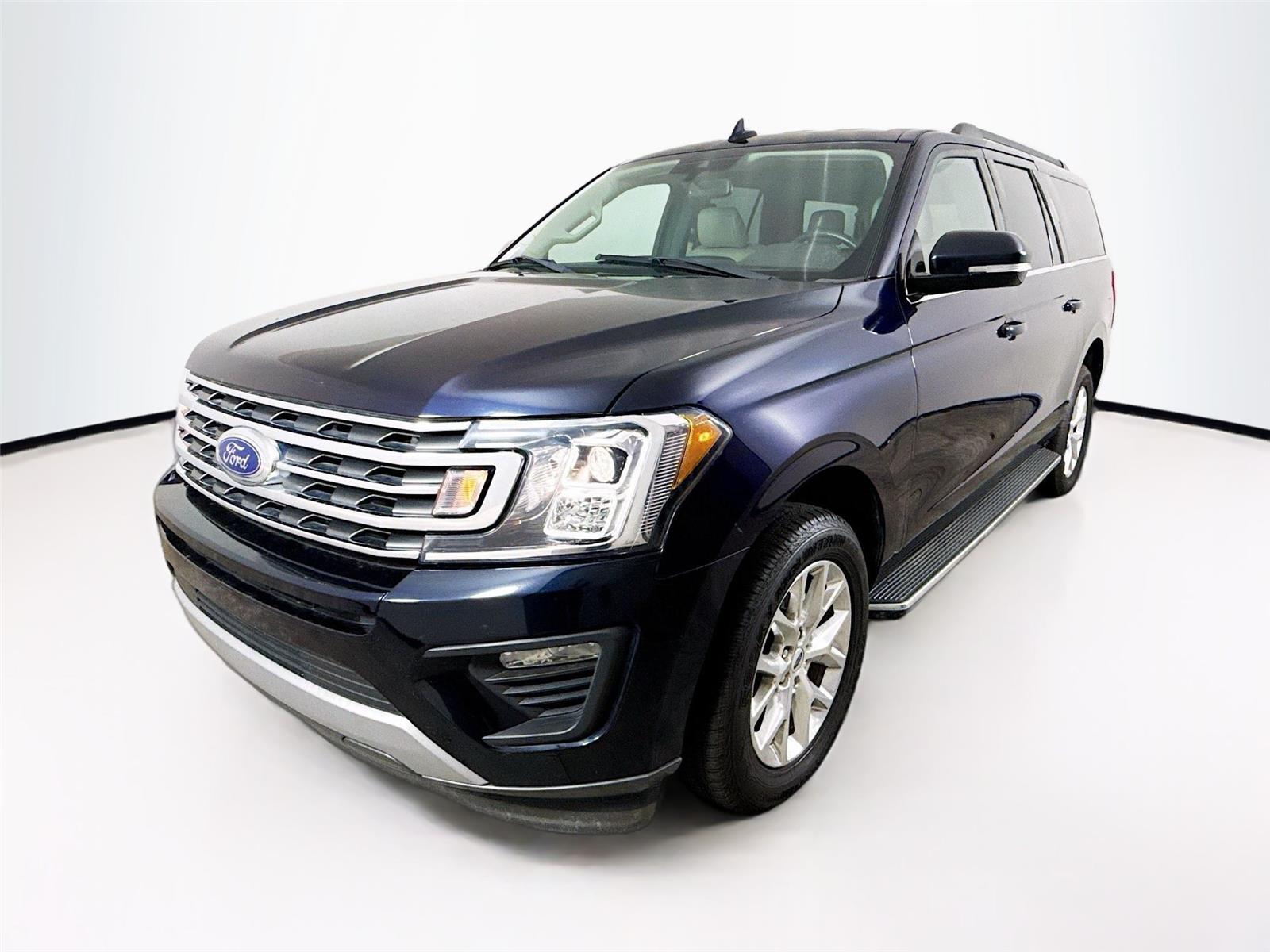 Antimatter Blue Metallic 2021 Ford Expedition MAX XLT RWD SUV / Crossover 4X2 Automatic