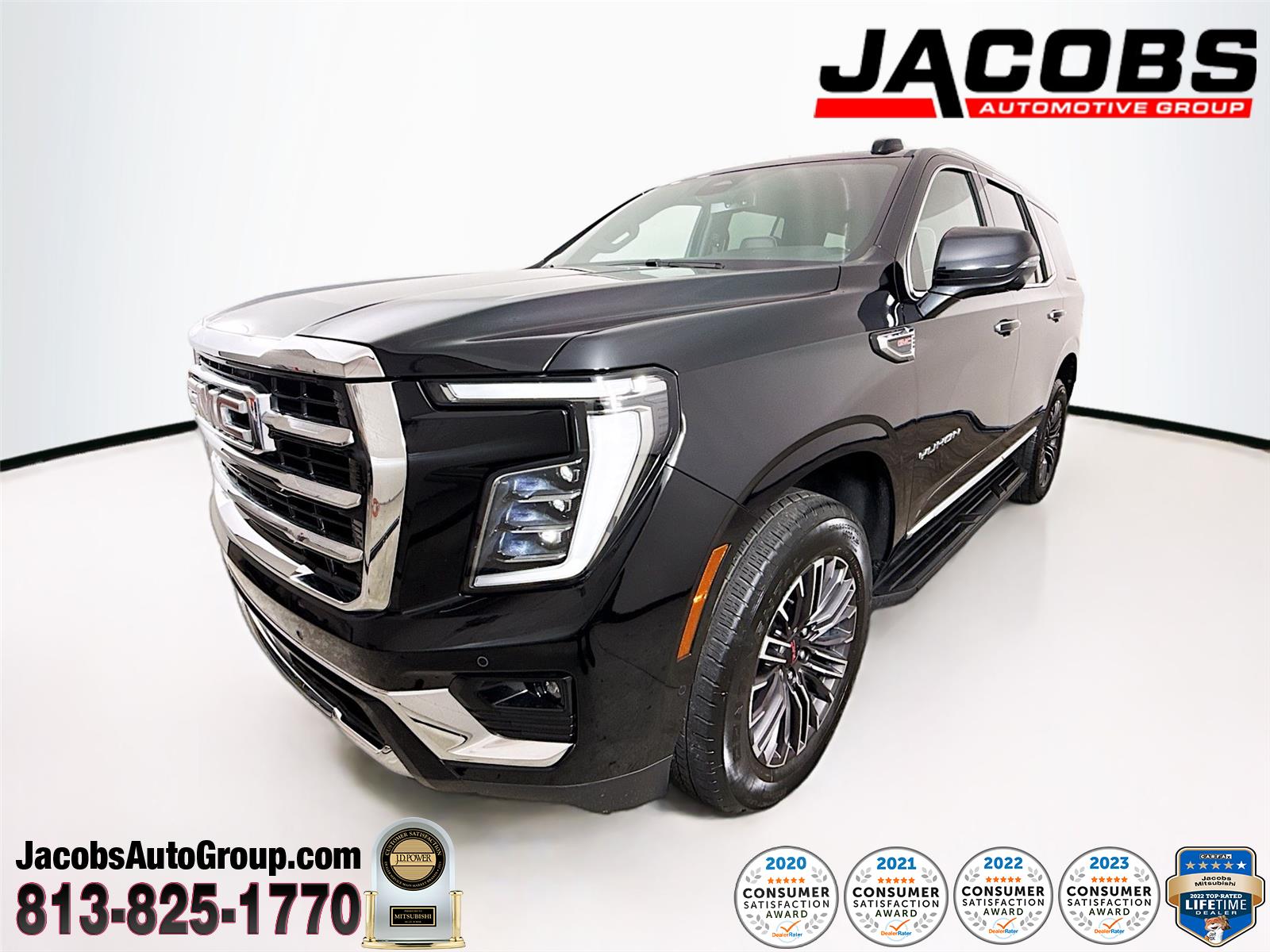 Onyx Black 2025 GMC Yukon Elevation 4WD SUV / Crossover Four-Wheel Drive Automatic