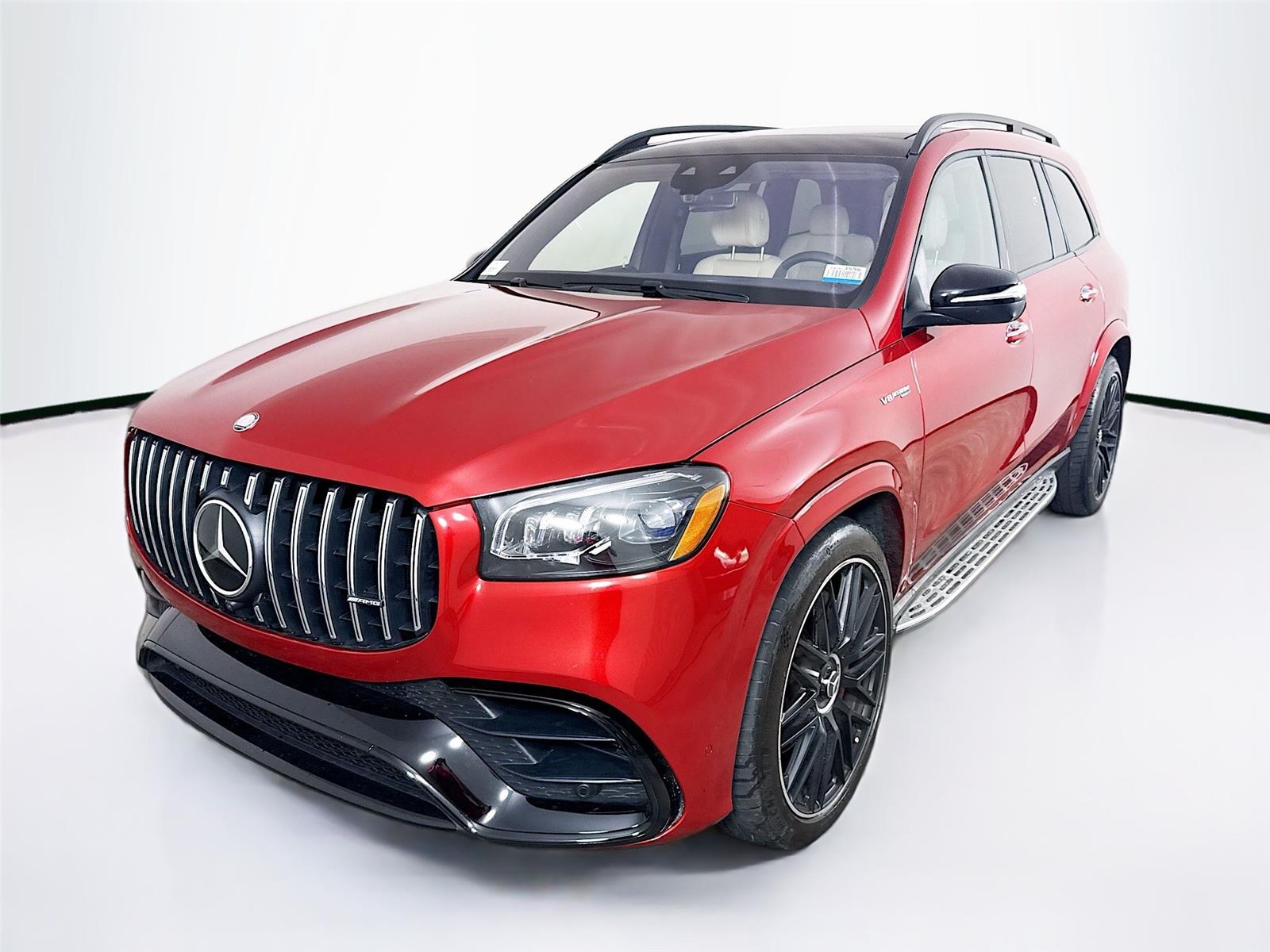 MANUFAKTUR Cardinal Red Metallic 2024 Mercedes-Benz GLS AMG GLS 63 4MATIC SUV / Crossover All-Wheel Drive Automatic