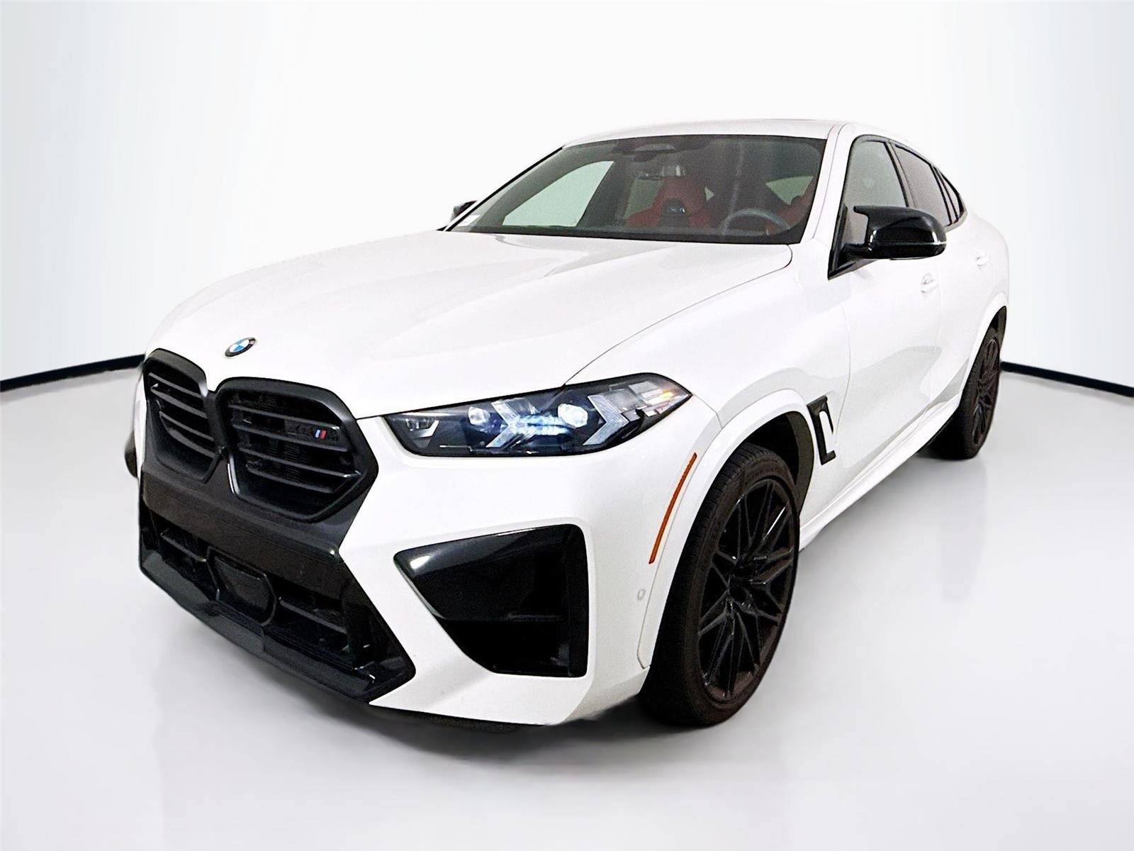Mineral White Metallic 2024 BMW X6 M Competition AWD SUV / Crossover All-Wheel Drive Automatic