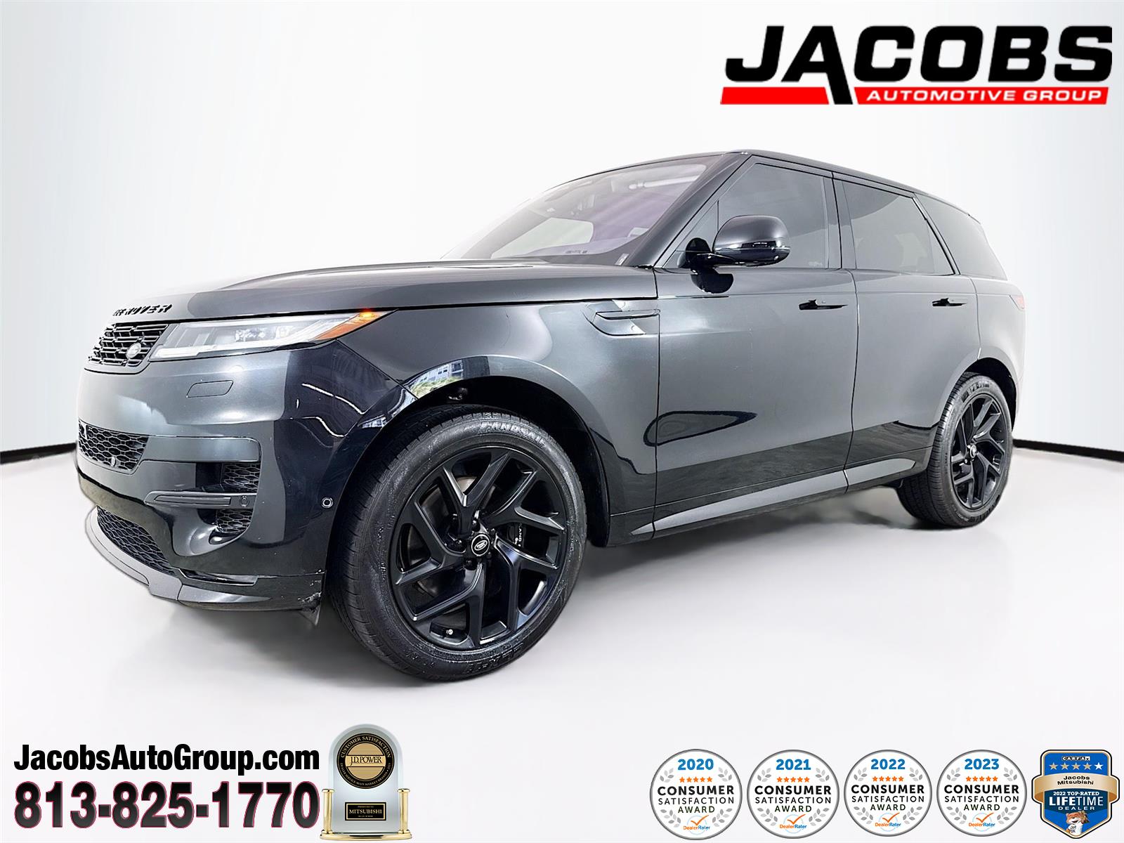 Santorini Black Metallic 2023 Land Rover Range Rover Sport SUV / Crossover All-Wheel Drive Automatic