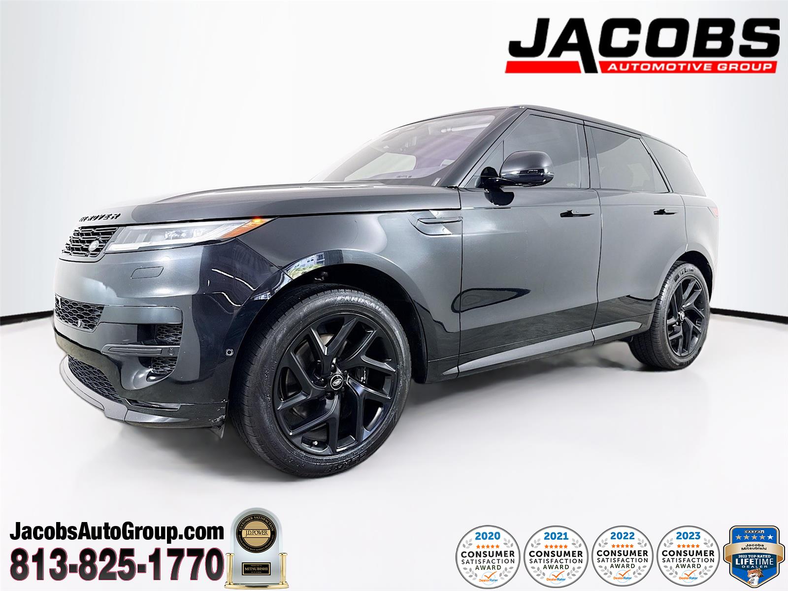 Santorini Black Metallic 2023 Land Rover Range Rover Sport SUV / Crossover All-Wheel Drive Automatic
