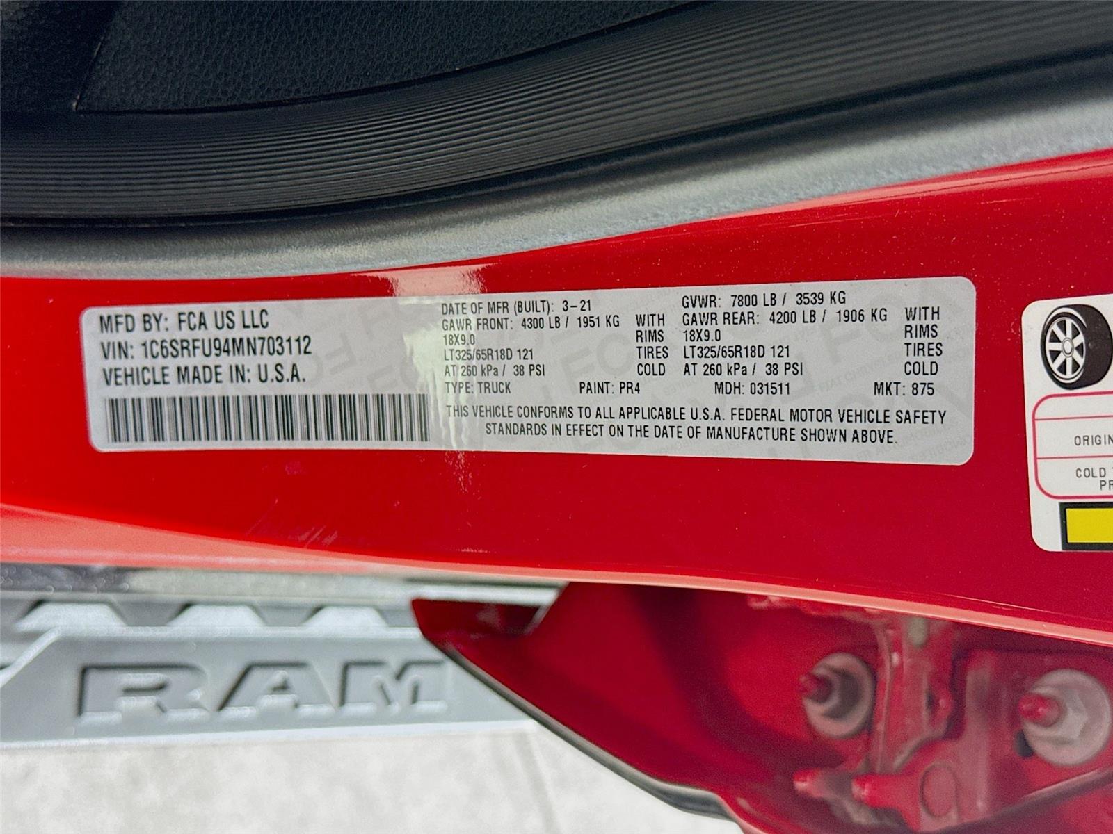 2021 RAM Ram 1500 Pickup TRX - Photo 35
