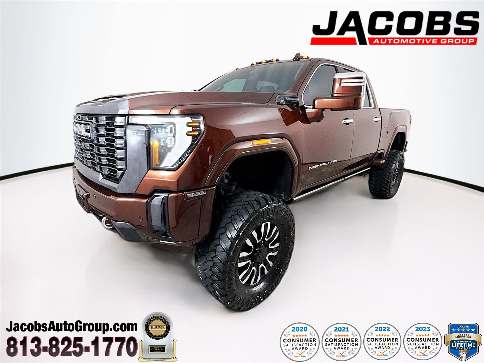 Redwood Metallic 2024 GMC Sierra 2500HD Pickup Truck Four-Wheel Drive Automatic