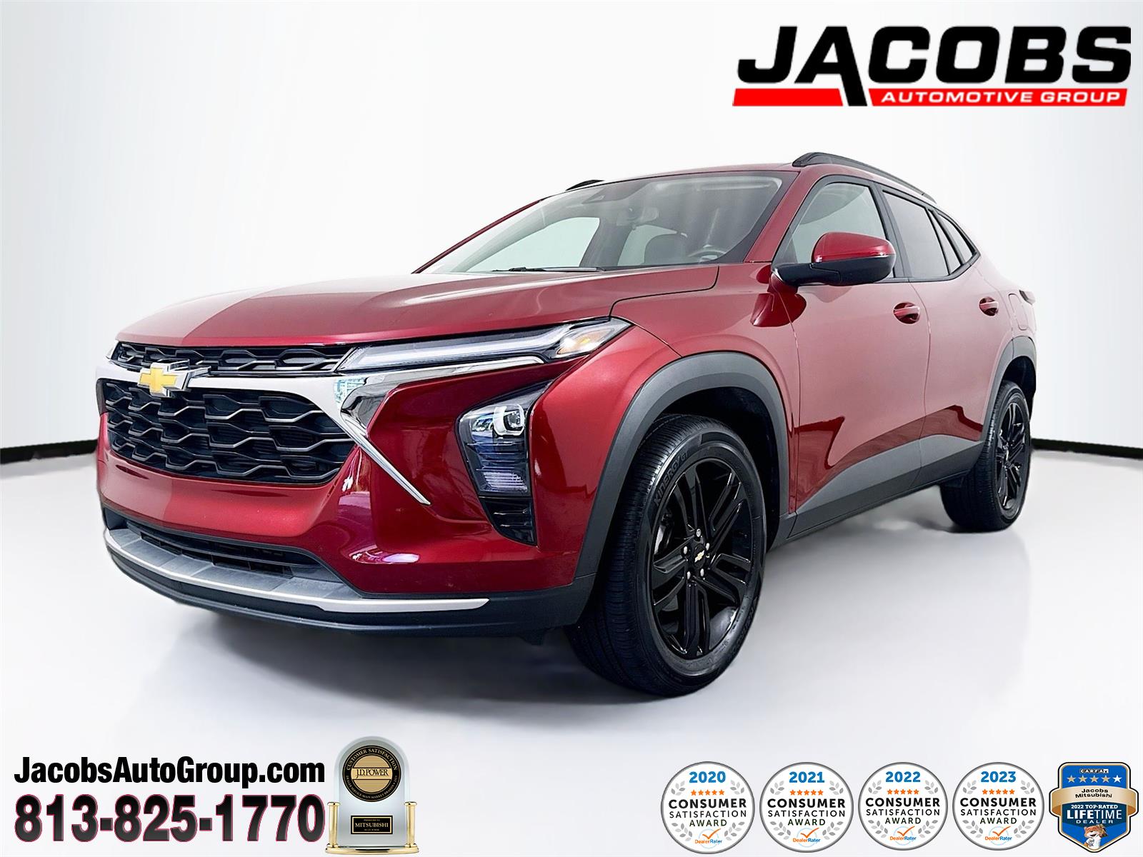 Red (Crimson Metallic) 2024 Chevrolet Trax LT FWD SUV / Crossover Front-Wheel Drive 6-Speed Automatic