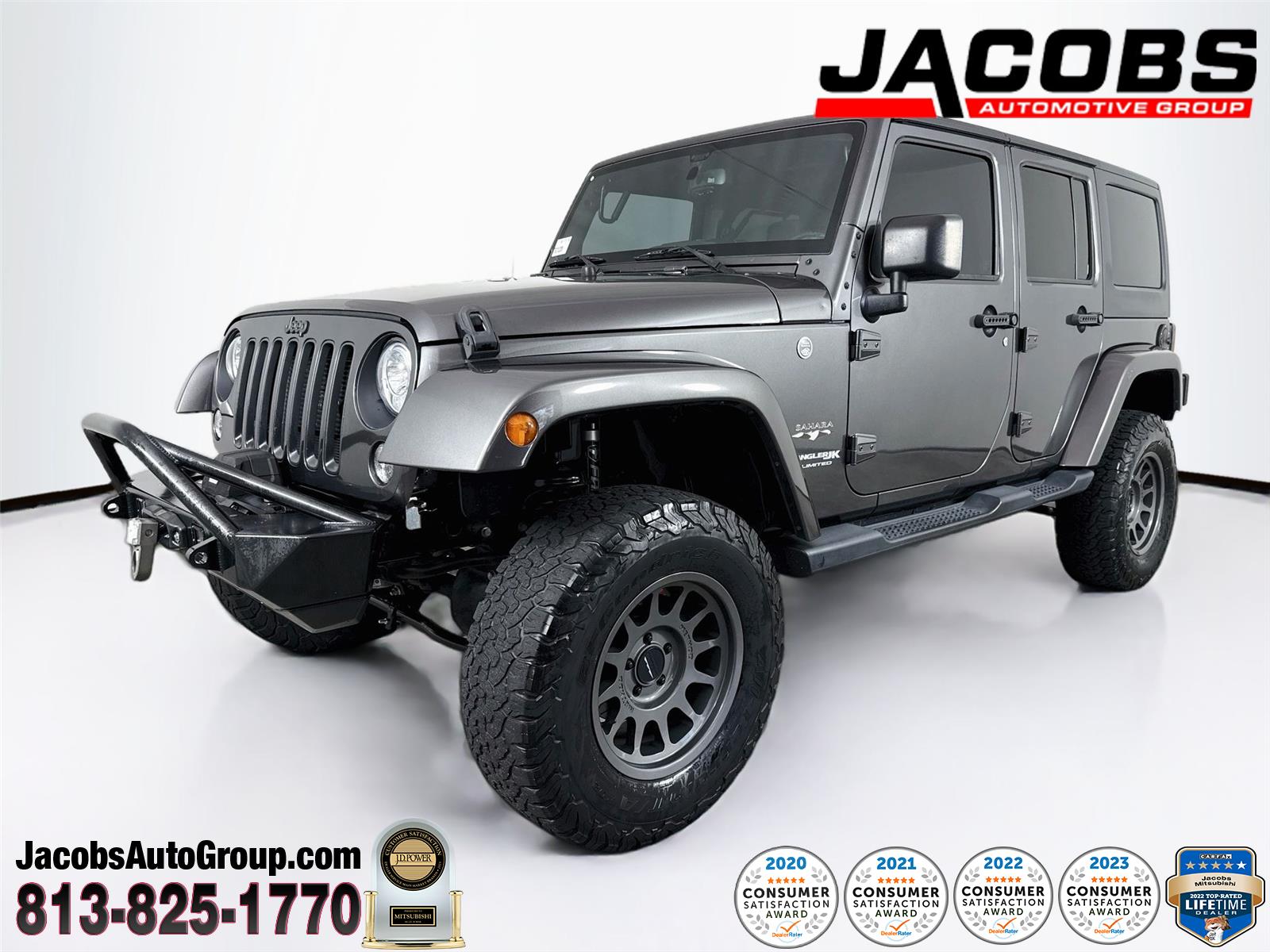 Gray (Granite Crystal Metallic Clearcoat) 2018 Jeep Wrangler SUV / Crossover Four-Wheel Drive 5-Speed Automatic