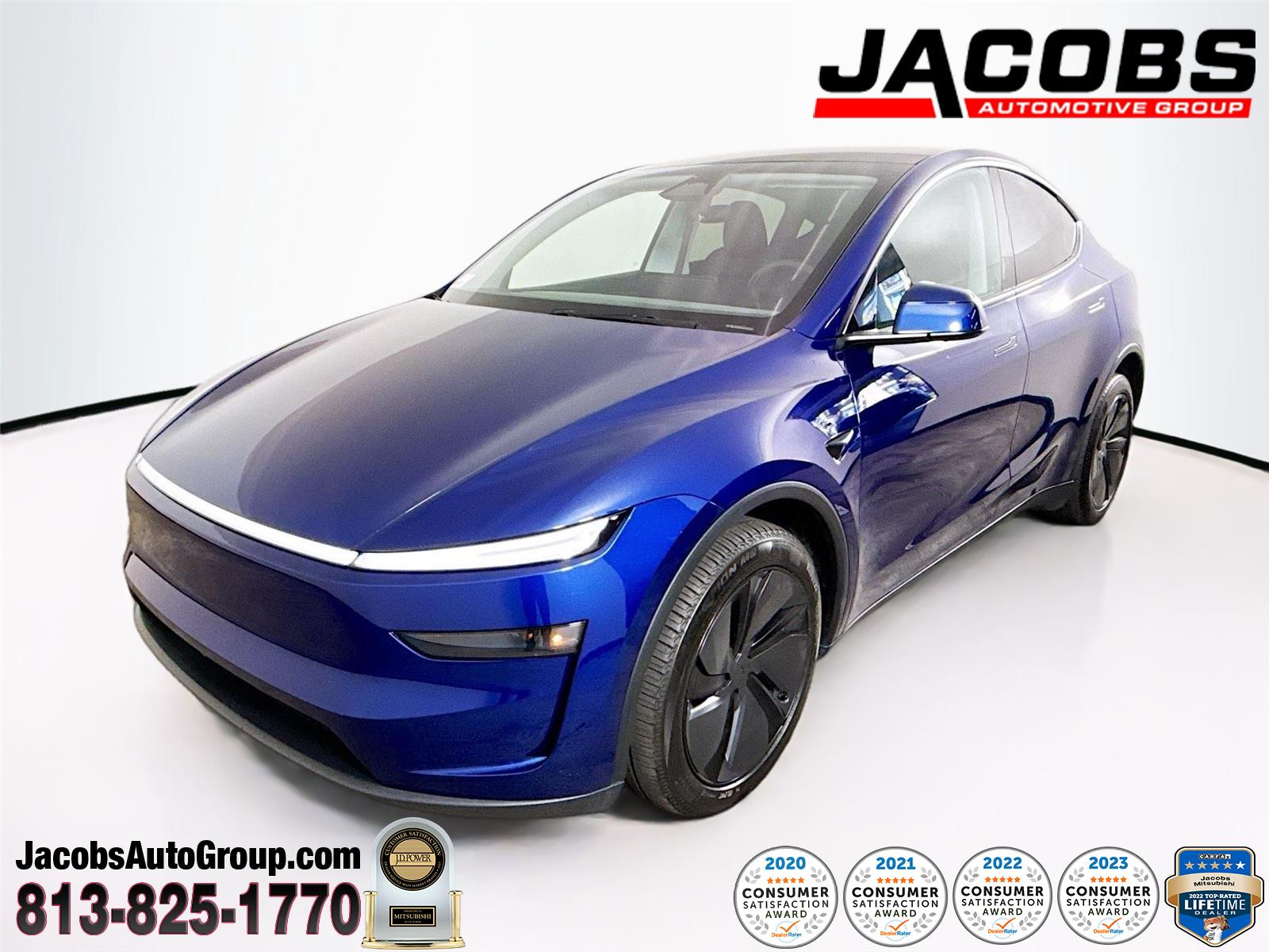 Deep Blue Metallic 2026 Tesla Model Y SUV / Crossover Rear-Wheel Drive Automatic