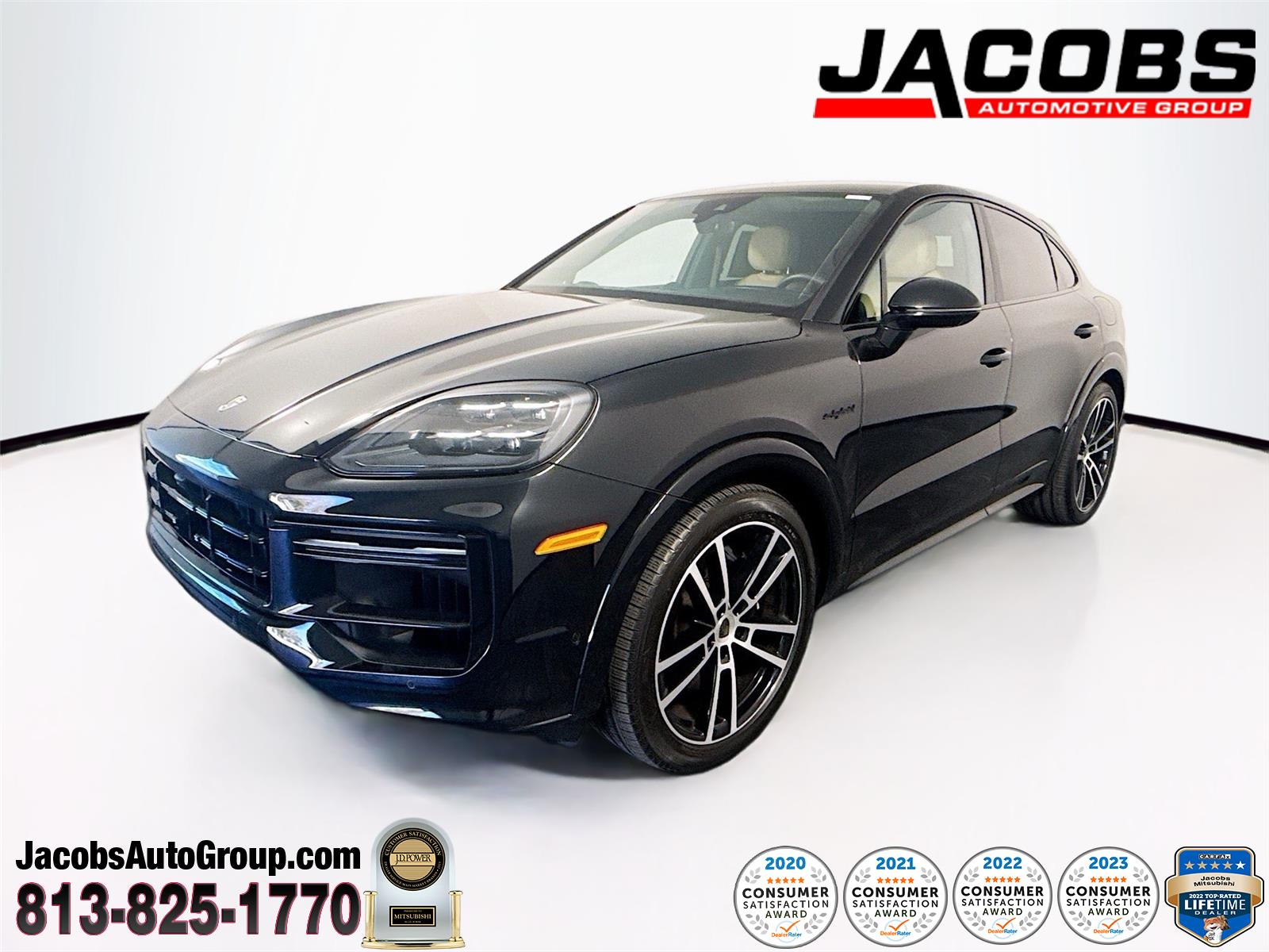Chromite Black Metallic 2025 Porsche Cayenne Coupe Coupe All-Wheel Drive Automatic