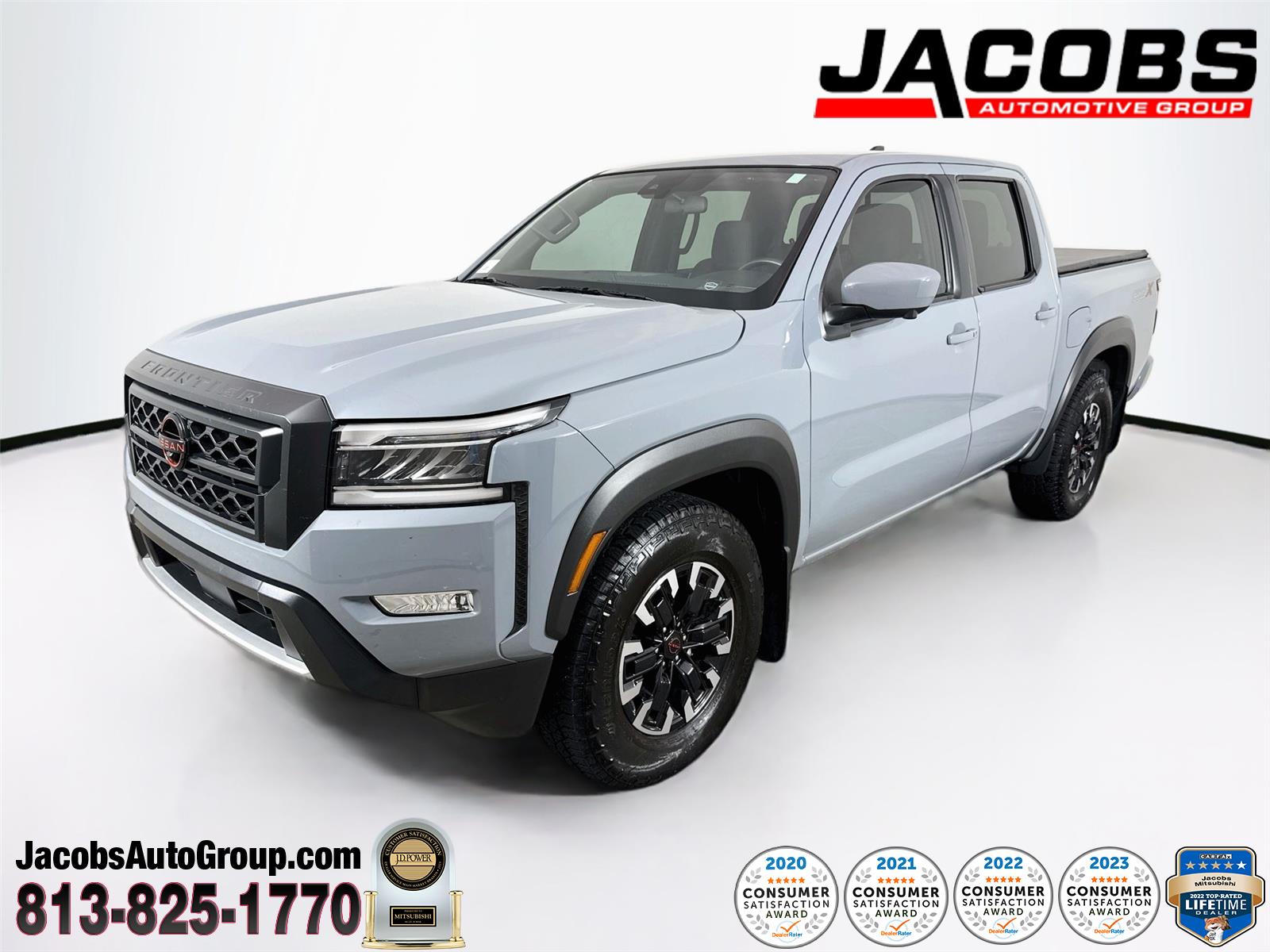 Boulder Gray Pearl 2024 Nissan Frontier Pickup Truck 4X2 Automatic