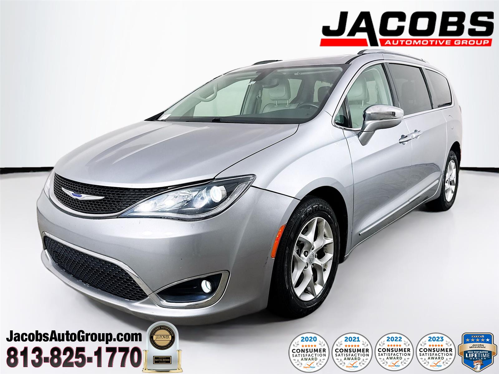 Billet Silver Metallic Clearcoat 2020 Chrysler Pacifica Limited FWD Minivan Front-Wheel Drive 9-Speed Automatic