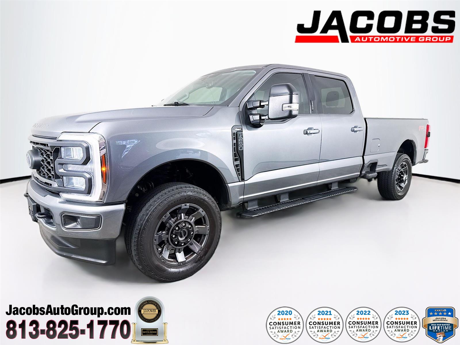 Carbonized Gray Metallic 2024 Ford F-250 Super Duty Pickup Truck Four-Wheel Drive Automatic