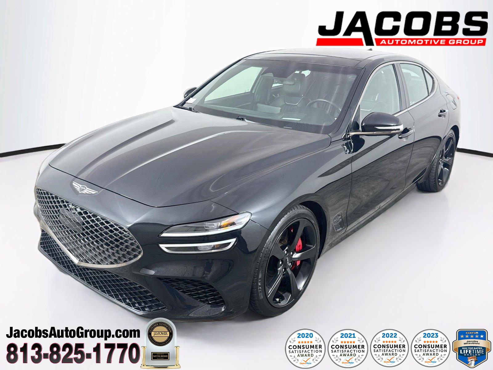 Vik Black 2026 Genesis G70 Sedan Rear-Wheel Drive Automatic