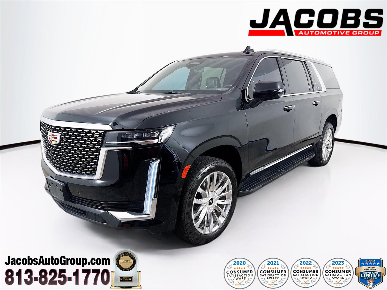 Black Raven 2021 Cadillac Escalade ESV Premium Luxury AWD SUV / Crossover Four-Wheel Drive Automatic