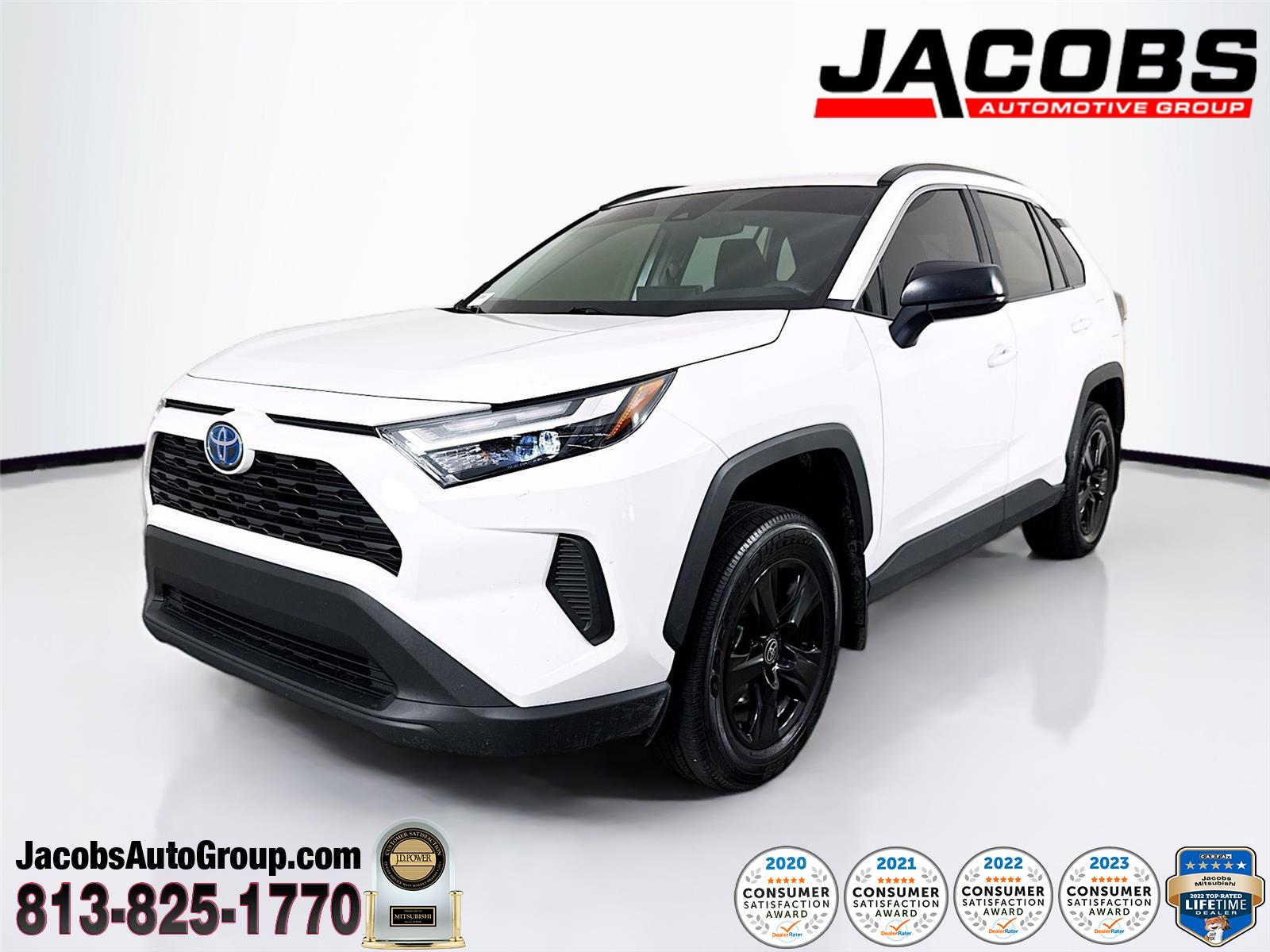 Ice Cap 2024 Toyota RAV4 Hybrid SUV / Crossover All-Wheel Drive Continuously Variable Transmission