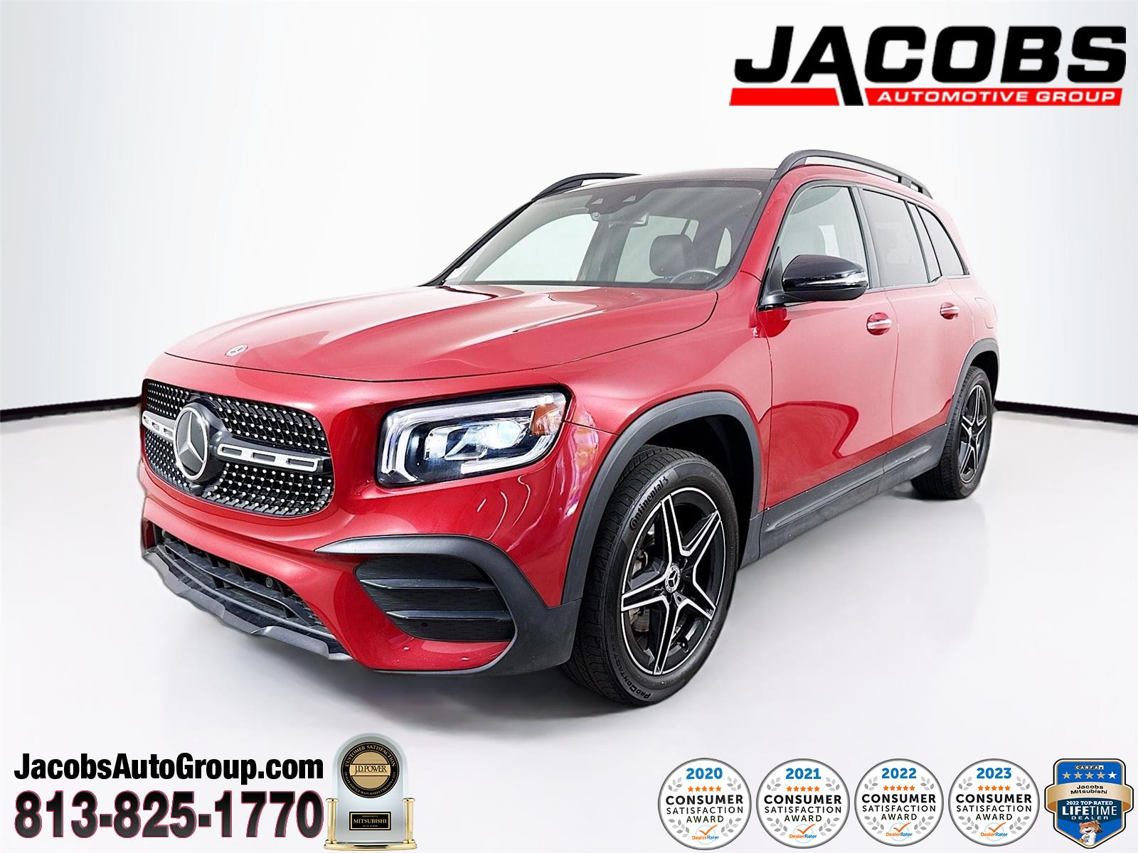 MANUFAKTUR Patagonia Red Metallic 2022 Mercedes-Benz GLB SUV / Crossover All-Wheel Drive Automatic