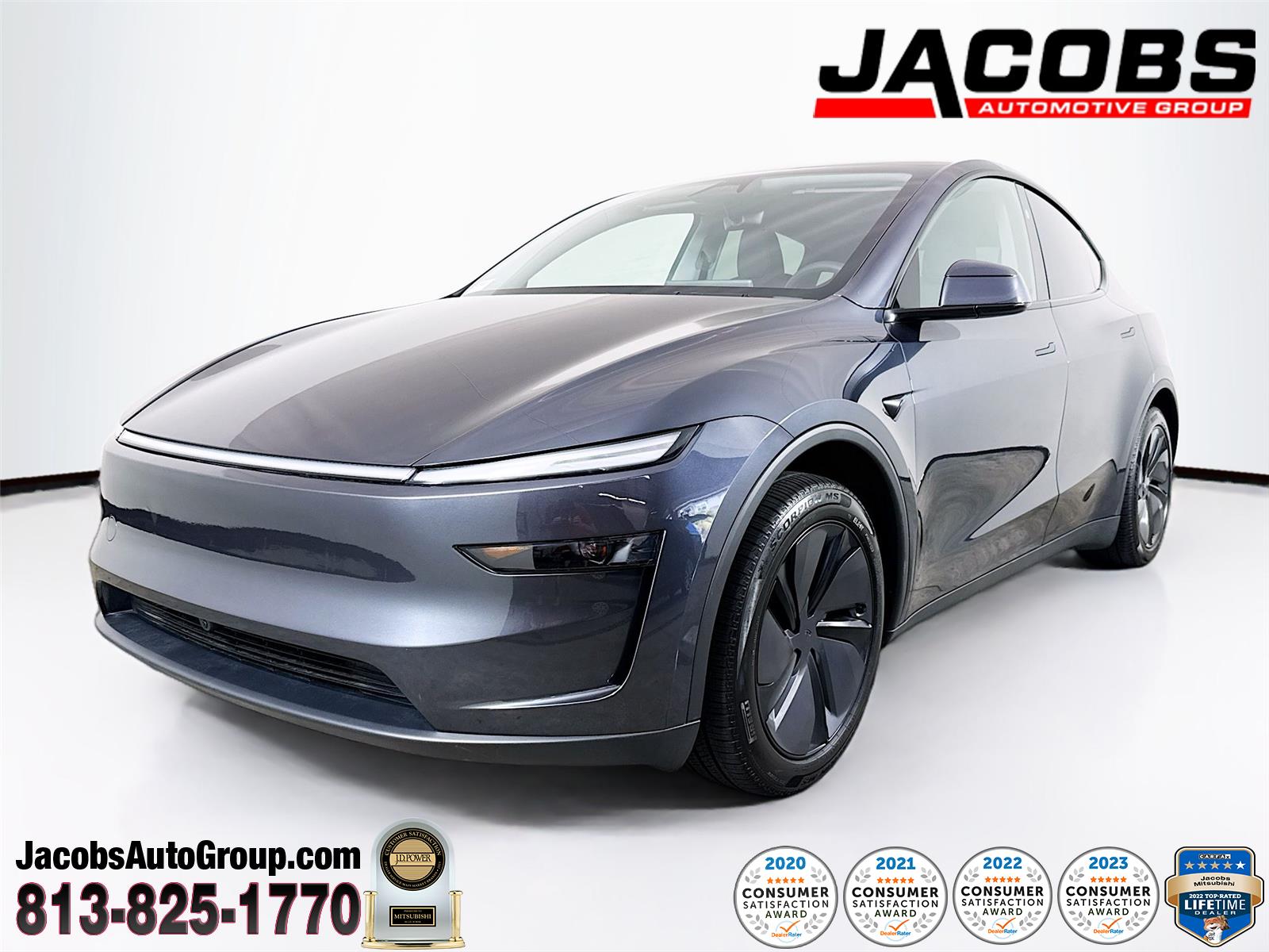 Gray (Stealth Grey) 2026 Tesla Model Y SUV / Crossover All-Wheel Drive Automatic