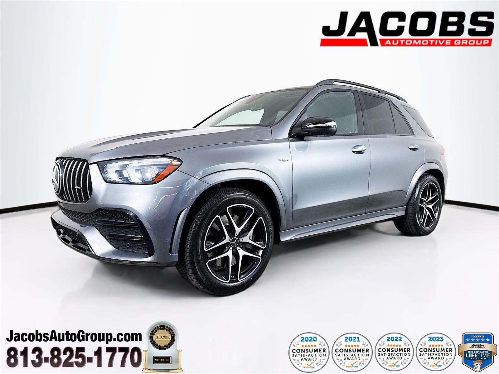 Gray (Selenite Grey Metallic) 2023 Mercedes-Benz GLE SUV / Crossover All-Wheel Drive Automatic
