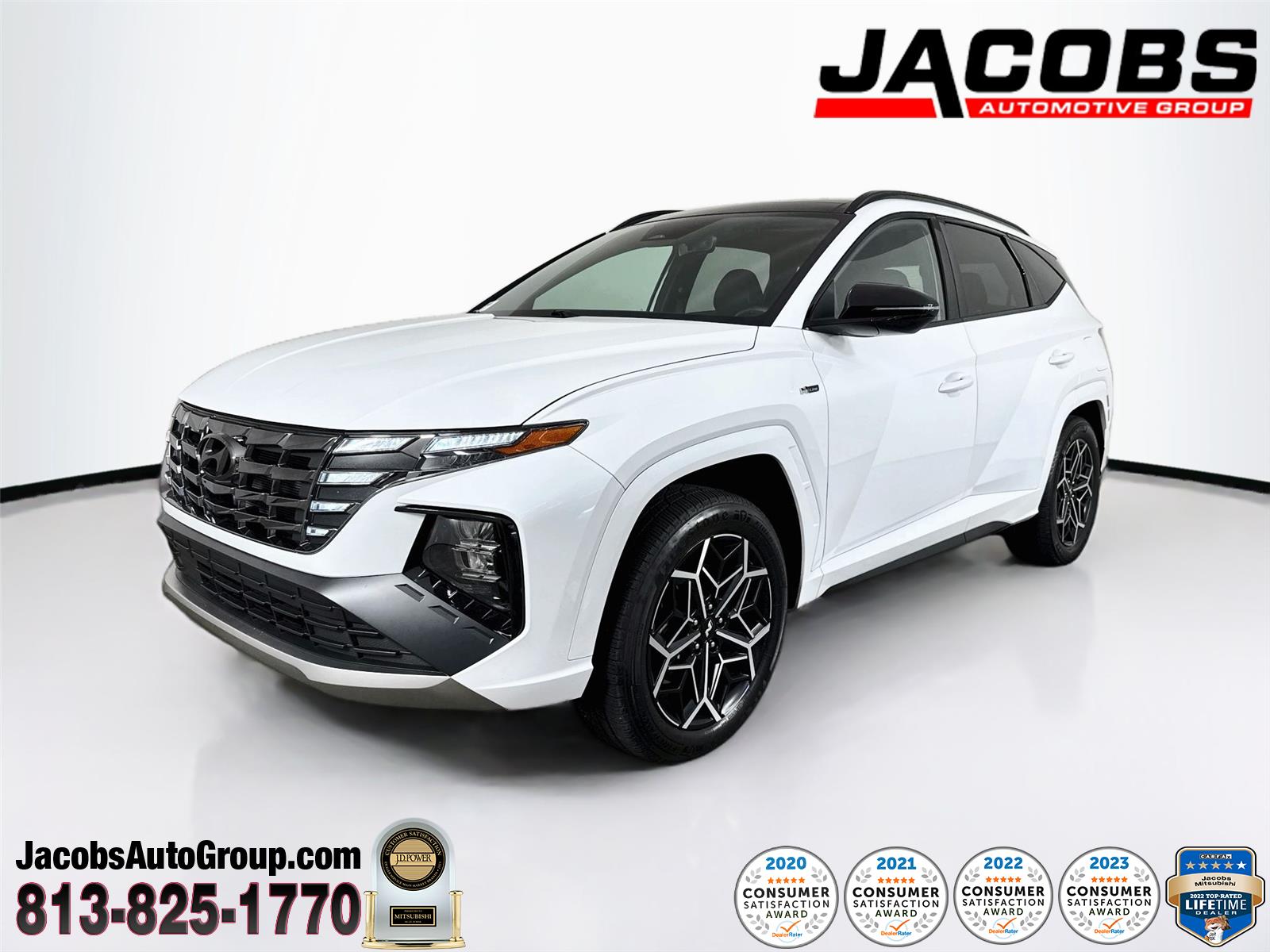 Serenity White Pearl 2023 Hyundai Tucson SUV / Crossover All-Wheel Drive Automatic