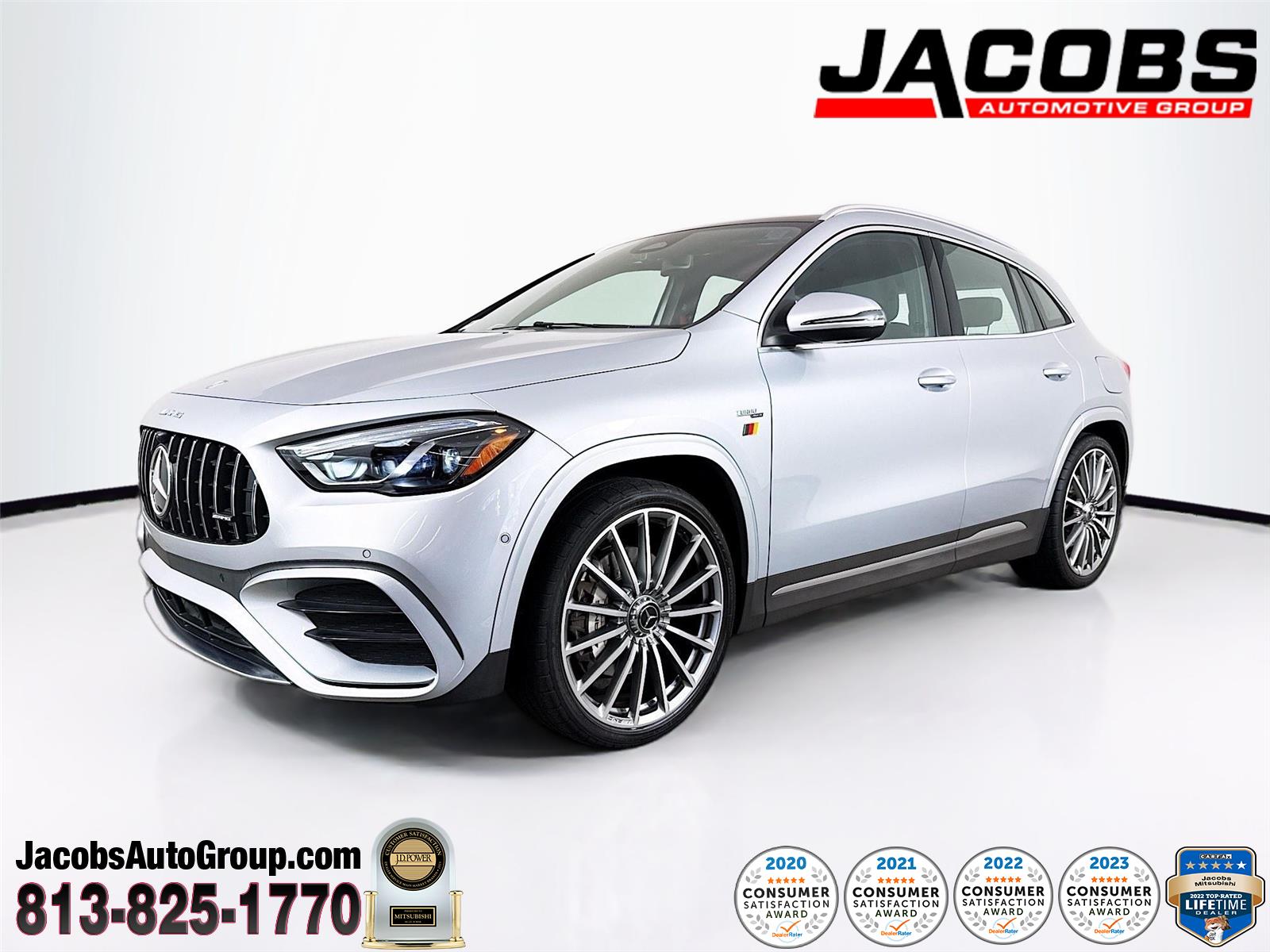 Iridium Silver Metallic 2024 Mercedes-Benz GLA SUV / Crossover All-Wheel Drive Automatic