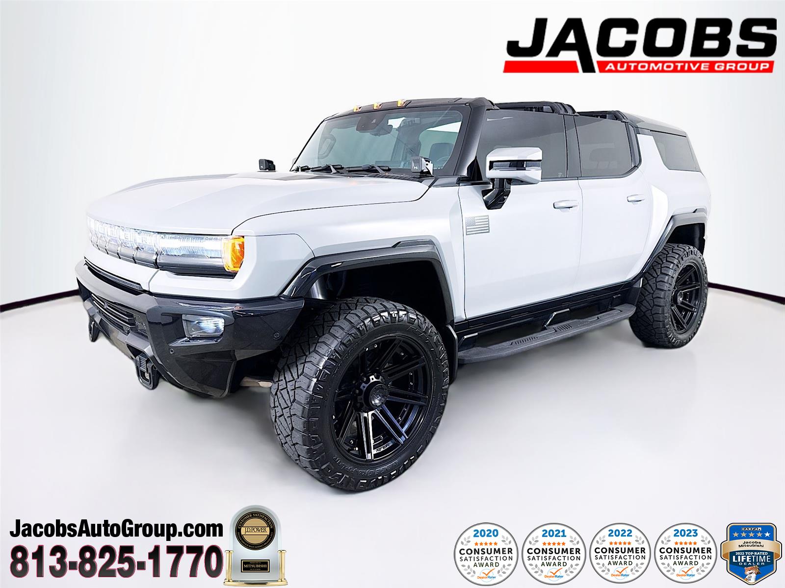 Meteorite Metallic (Grey) 2024 GMC Hummer EV SUV SUV / Crossover All-Wheel Drive Automatic