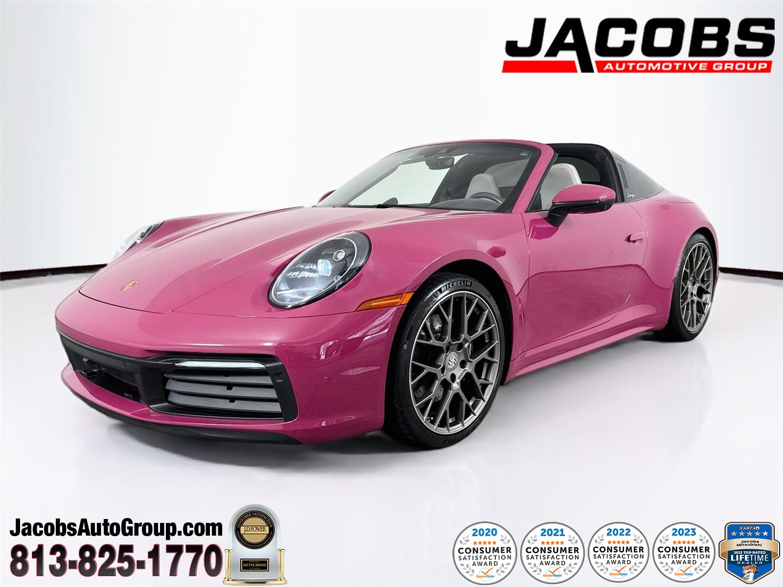 Red (Ruby Star Neo) 2023 Porsche 911 Convertible All-Wheel Drive 8-Speed Automatic