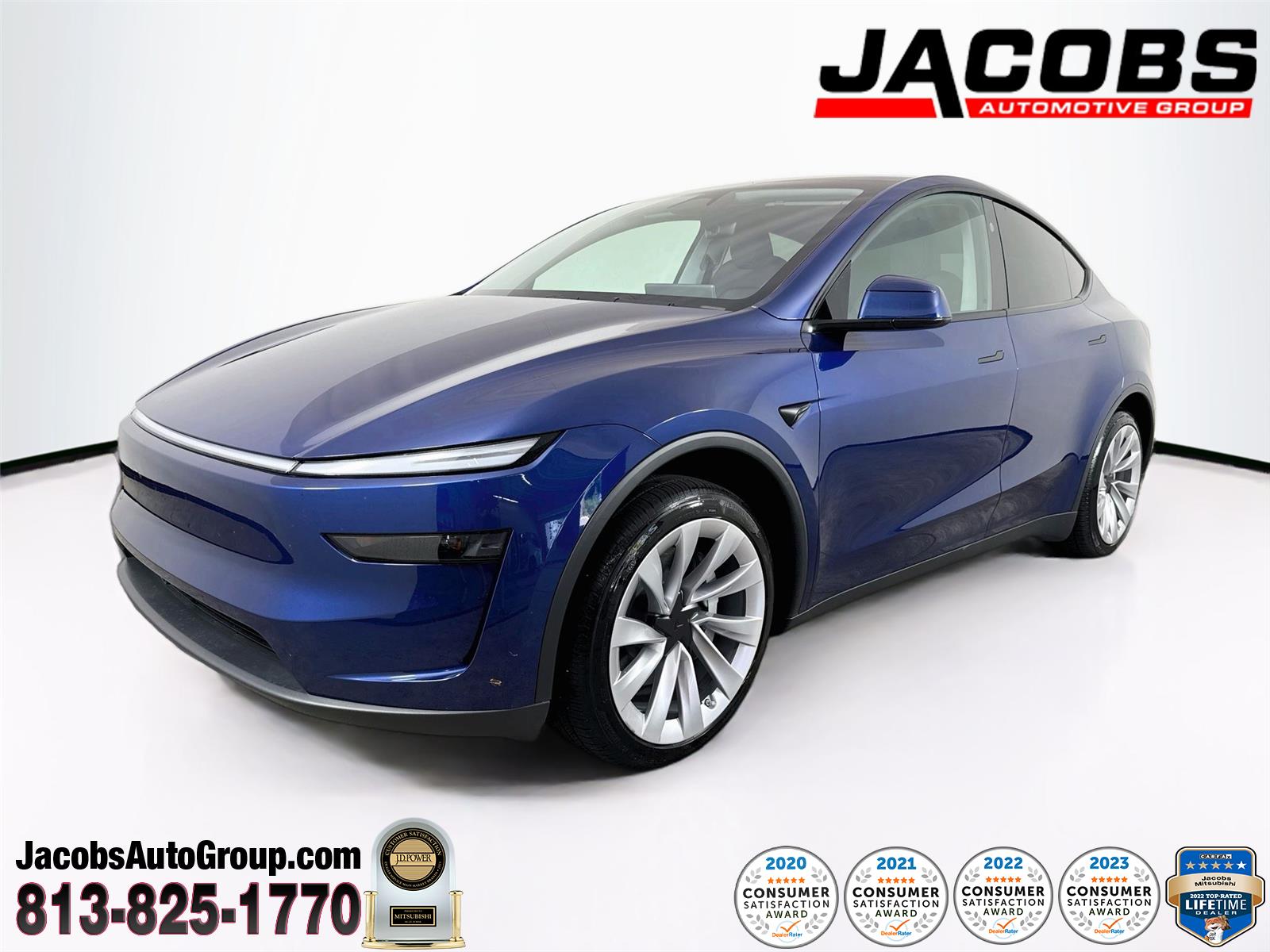 Deep Blue Metallic 2026 Tesla Model Y SUV / Crossover Rear-Wheel Drive Automatic