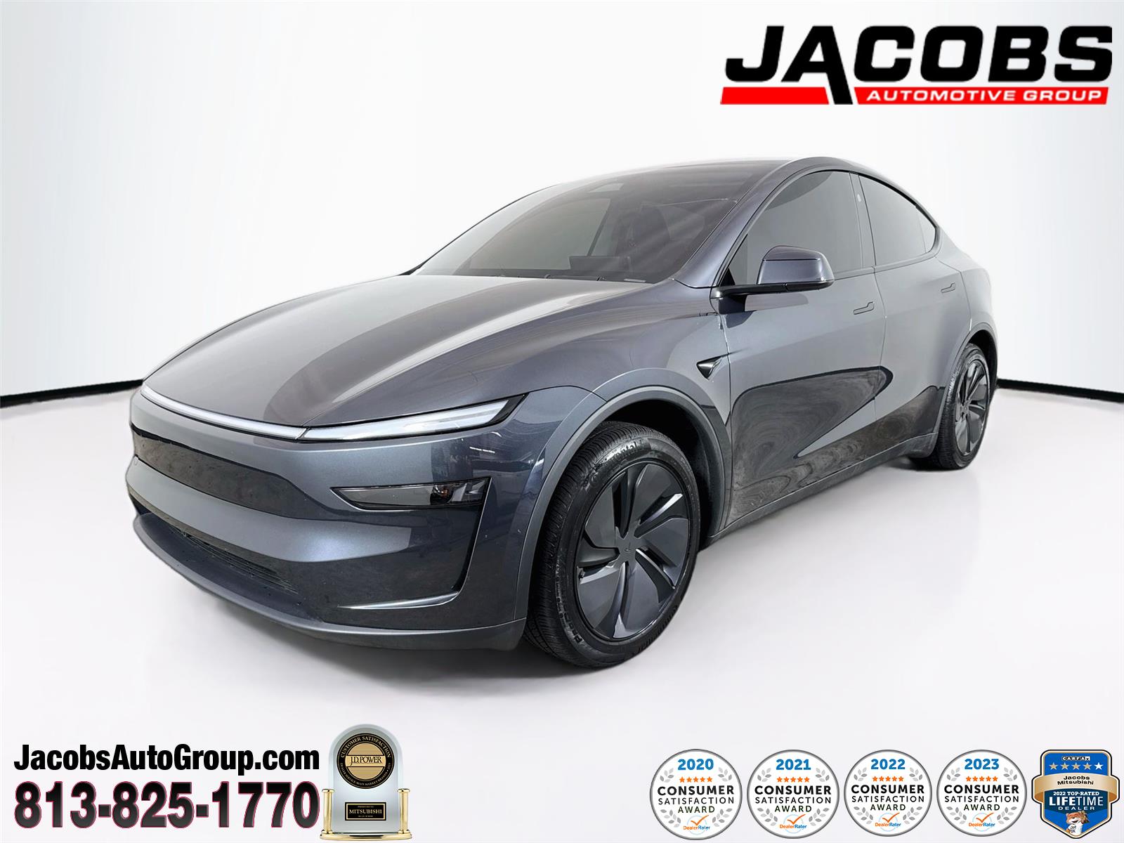 Gray (Stealth Grey) 2026 Tesla Model Y SUV / Crossover Rear-Wheel Drive Automatic
