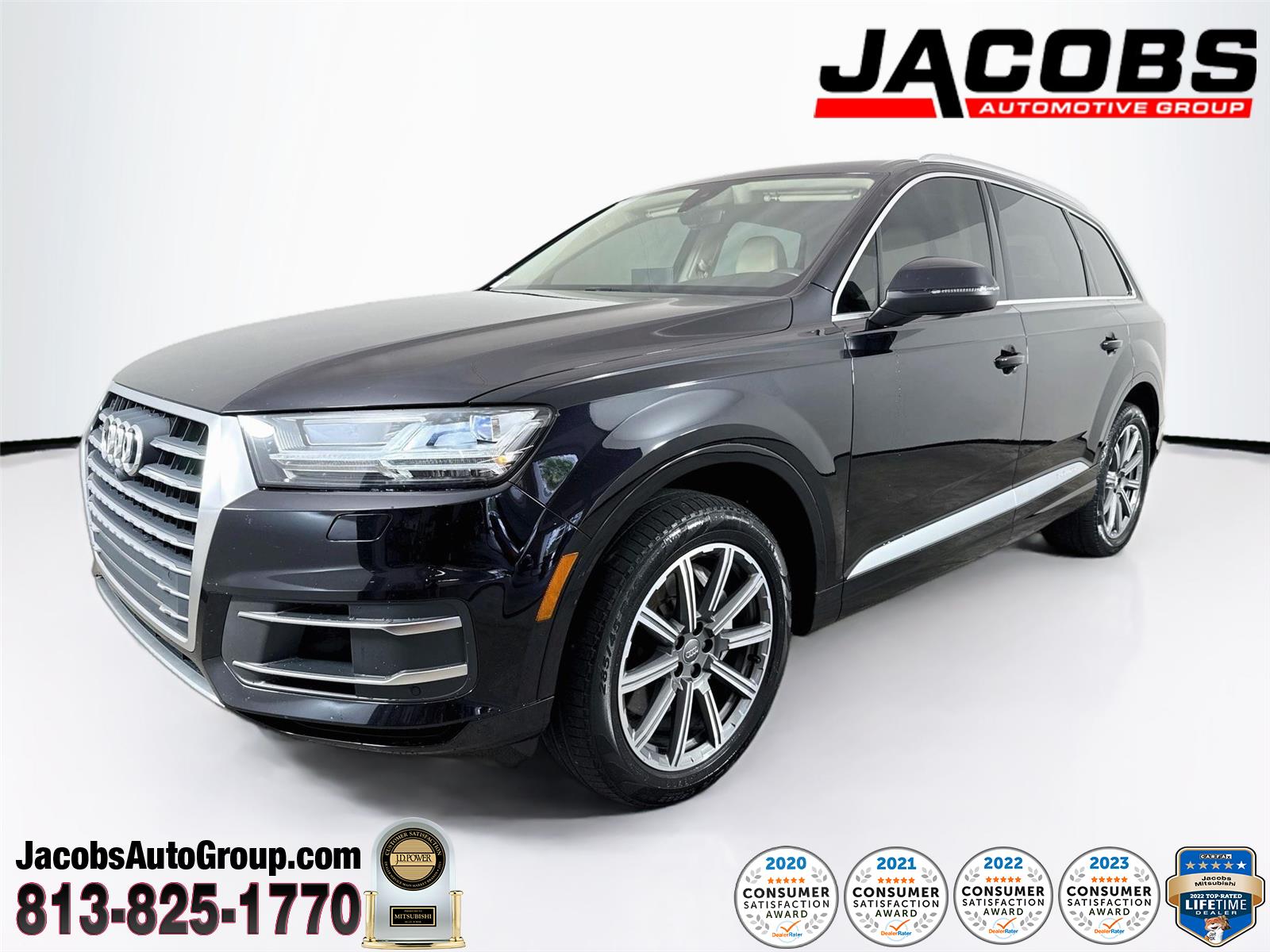 Orca Black Metallic 2018 Audi Q7 SUV / Crossover Automatic
