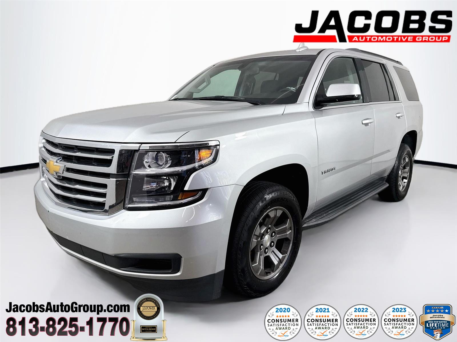 Silver Ice Metallic 2020 Chevrolet Tahoe SUV / Crossover 4X2 6-Speed Automatic