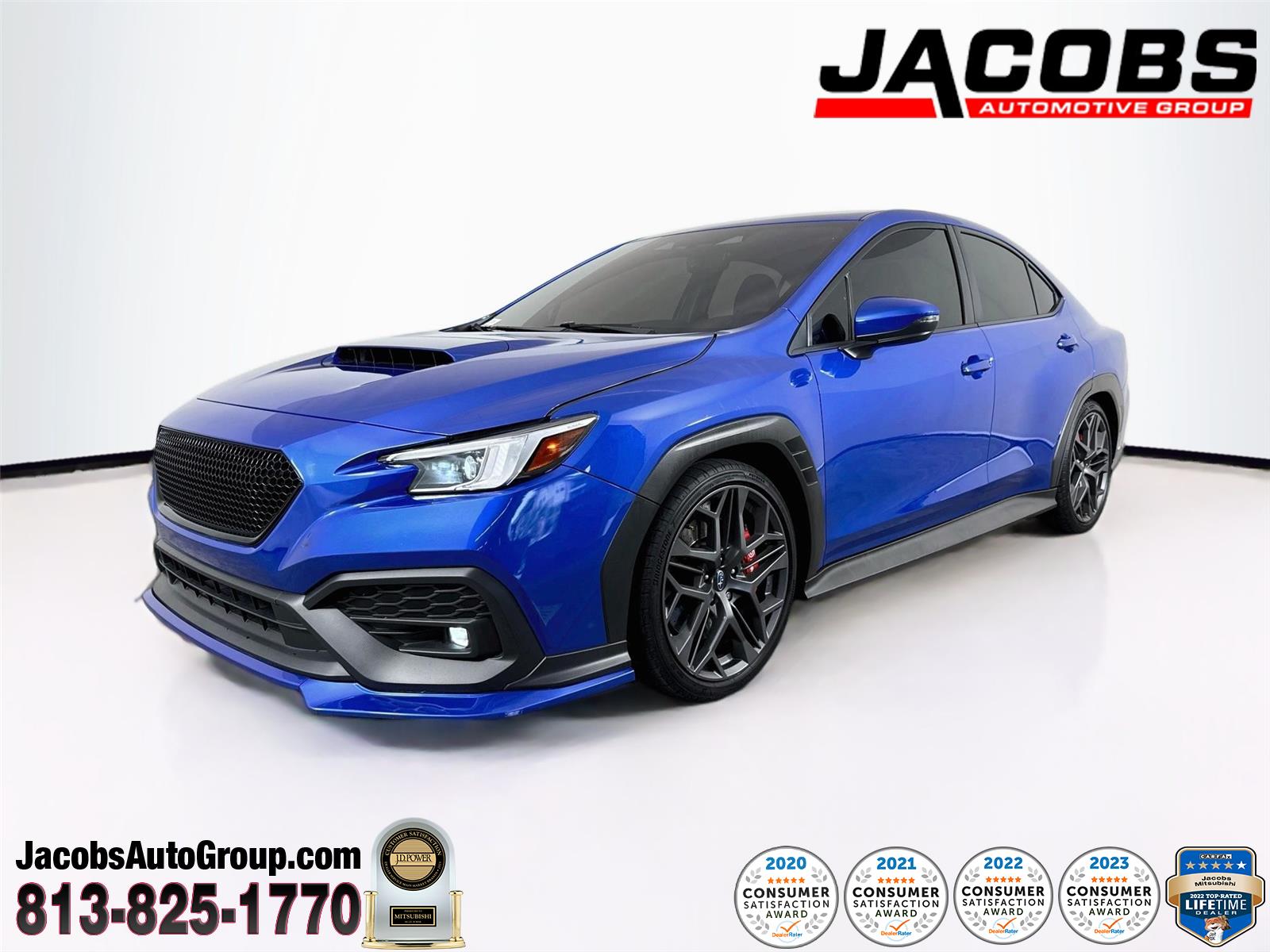 WR Blue Pearl 2024 Subaru WRX Sedan All-Wheel Drive Manual