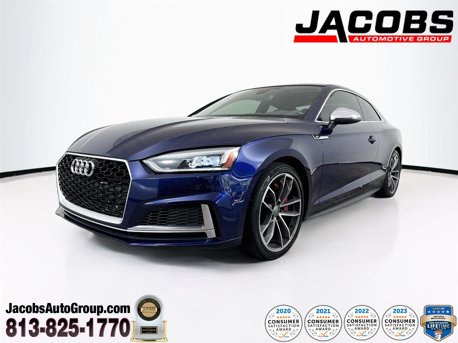 Navarra Blue Metallic 2018 Audi S5 Coupe All-Wheel Drive Automatic