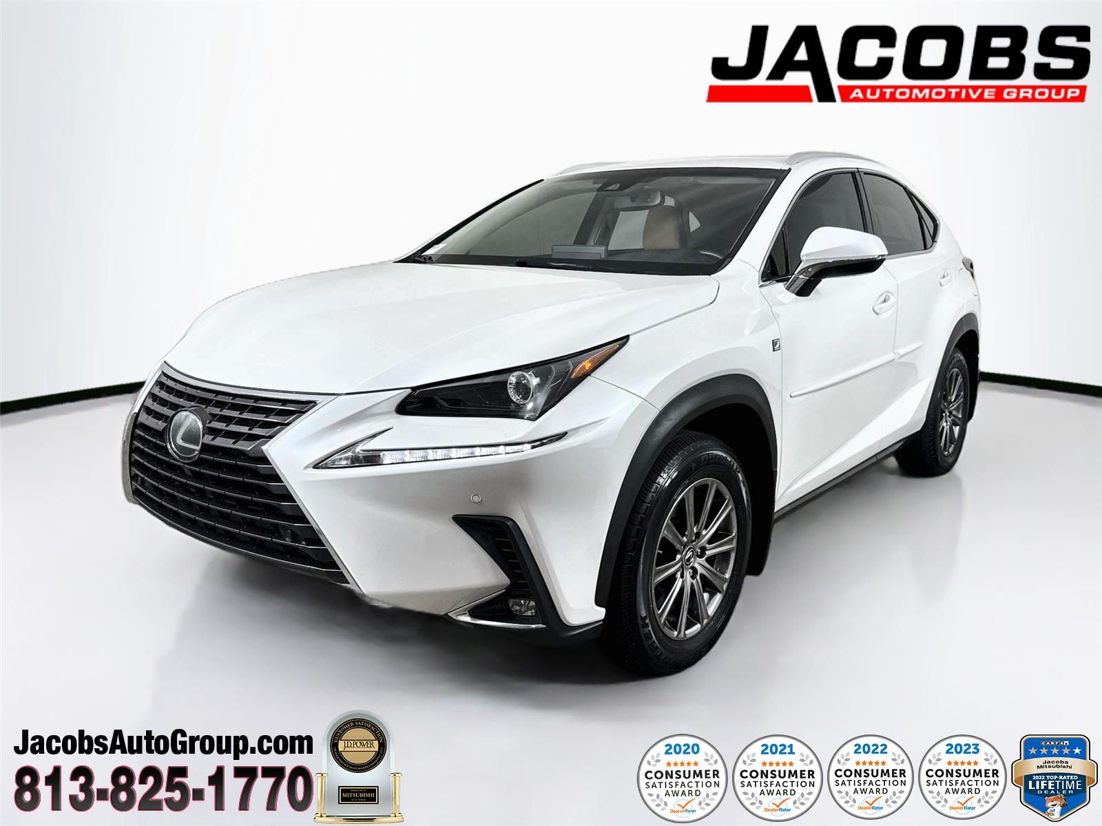 Eminent White Pearl 2019 Lexus NX SUV / Crossover All-Wheel Drive Automatic