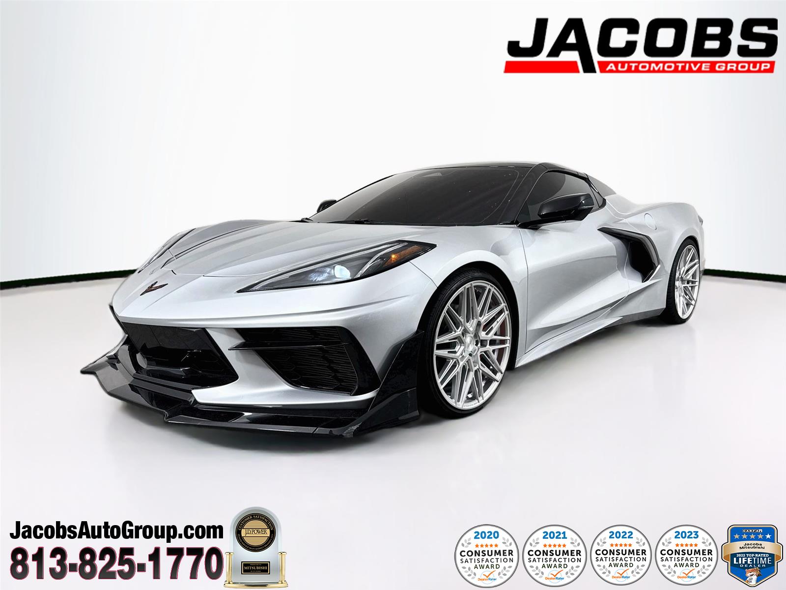 Blade Silver Metallic 2026 Chevrolet Corvette Convertible Rear-Wheel Drive 8-Speed Dual Clutch