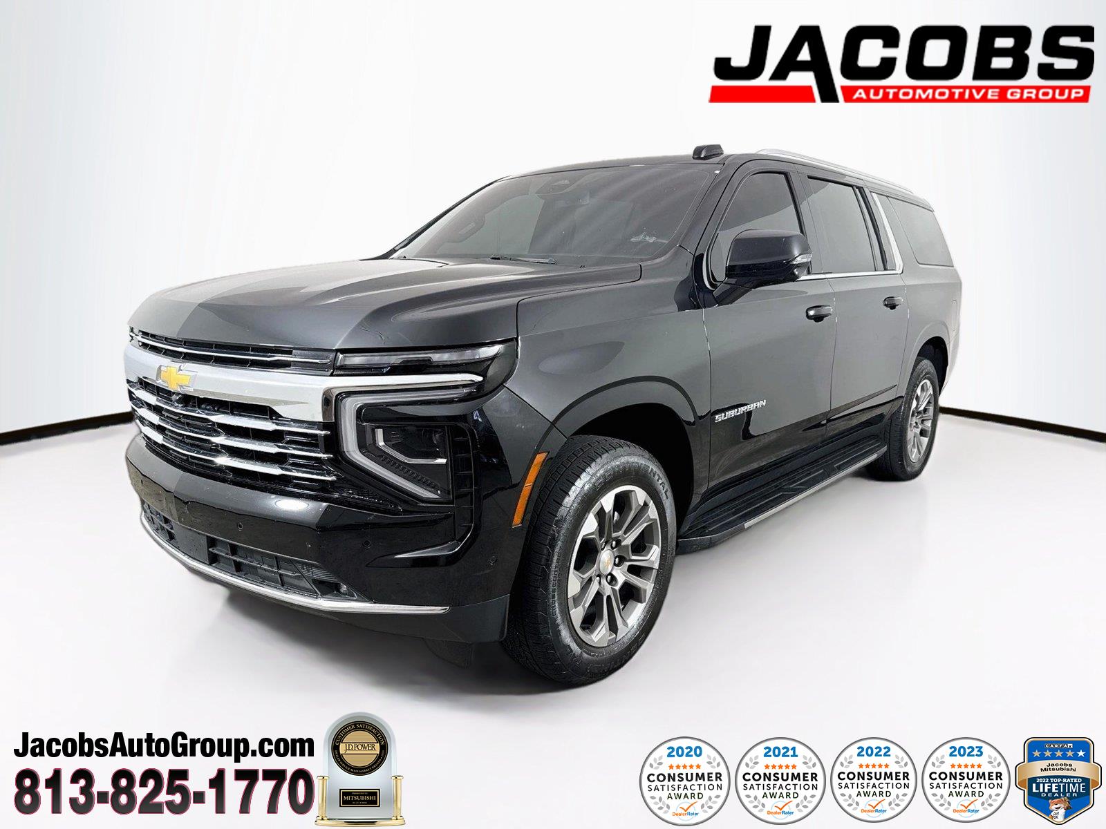 Black 2025 Chevrolet Suburban SUV / Crossover 4X2 Automatic