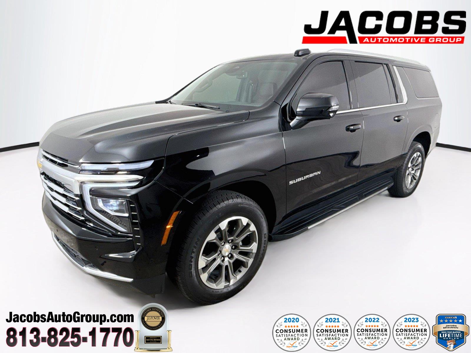 Black 2025 Chevrolet Suburban SUV / Crossover 4X2 Automatic