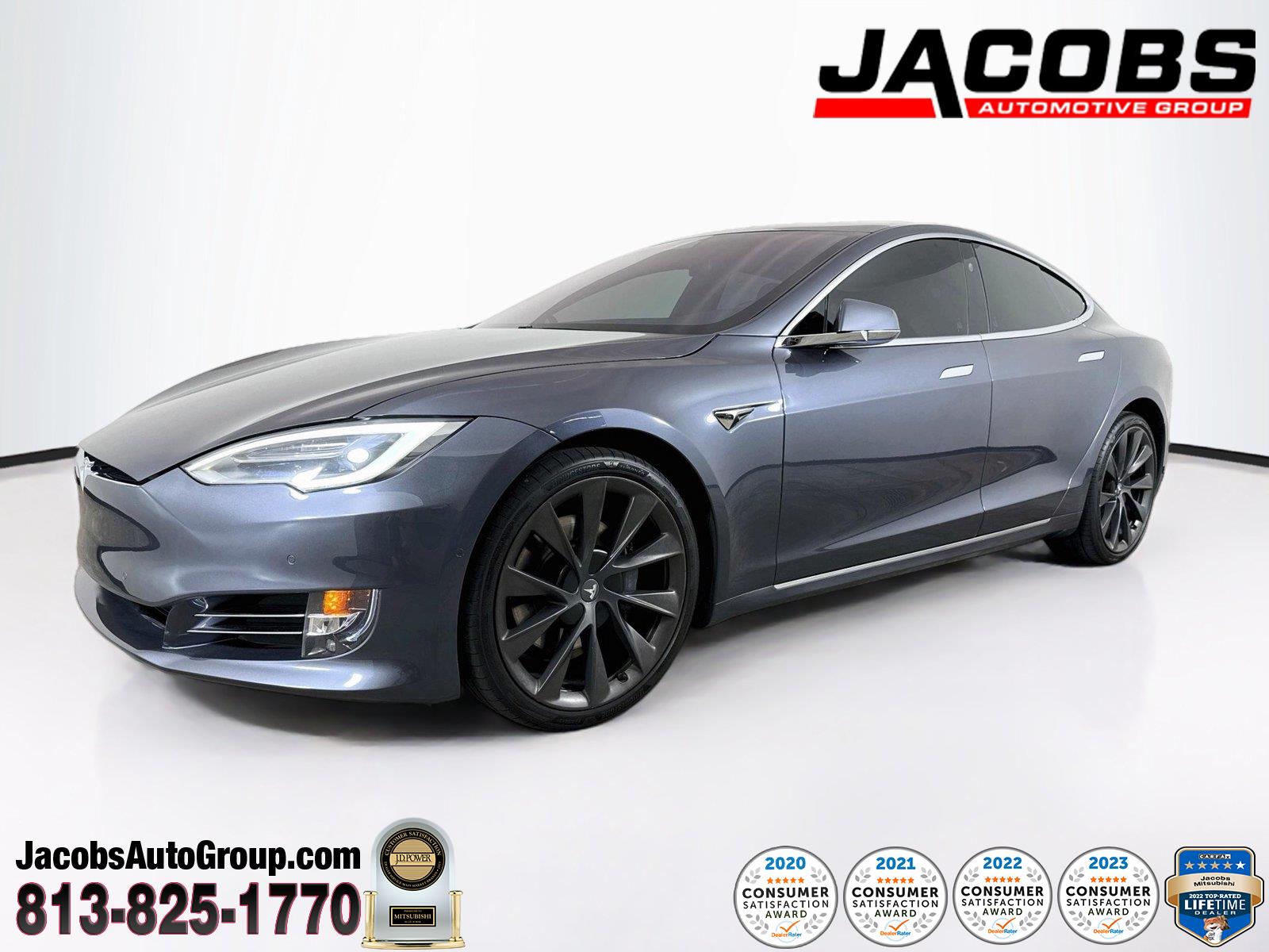 Midnight Silver Metallic 2020 Tesla Model S Sedan All-Wheel Drive Automatic