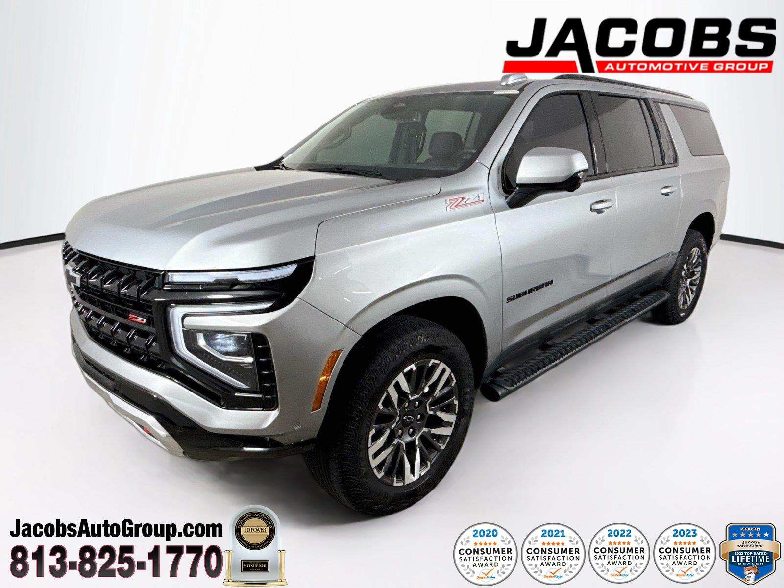 Sterling Gray Metallic 2025 Chevrolet Suburban SUV / Crossover Four-Wheel Drive Automatic