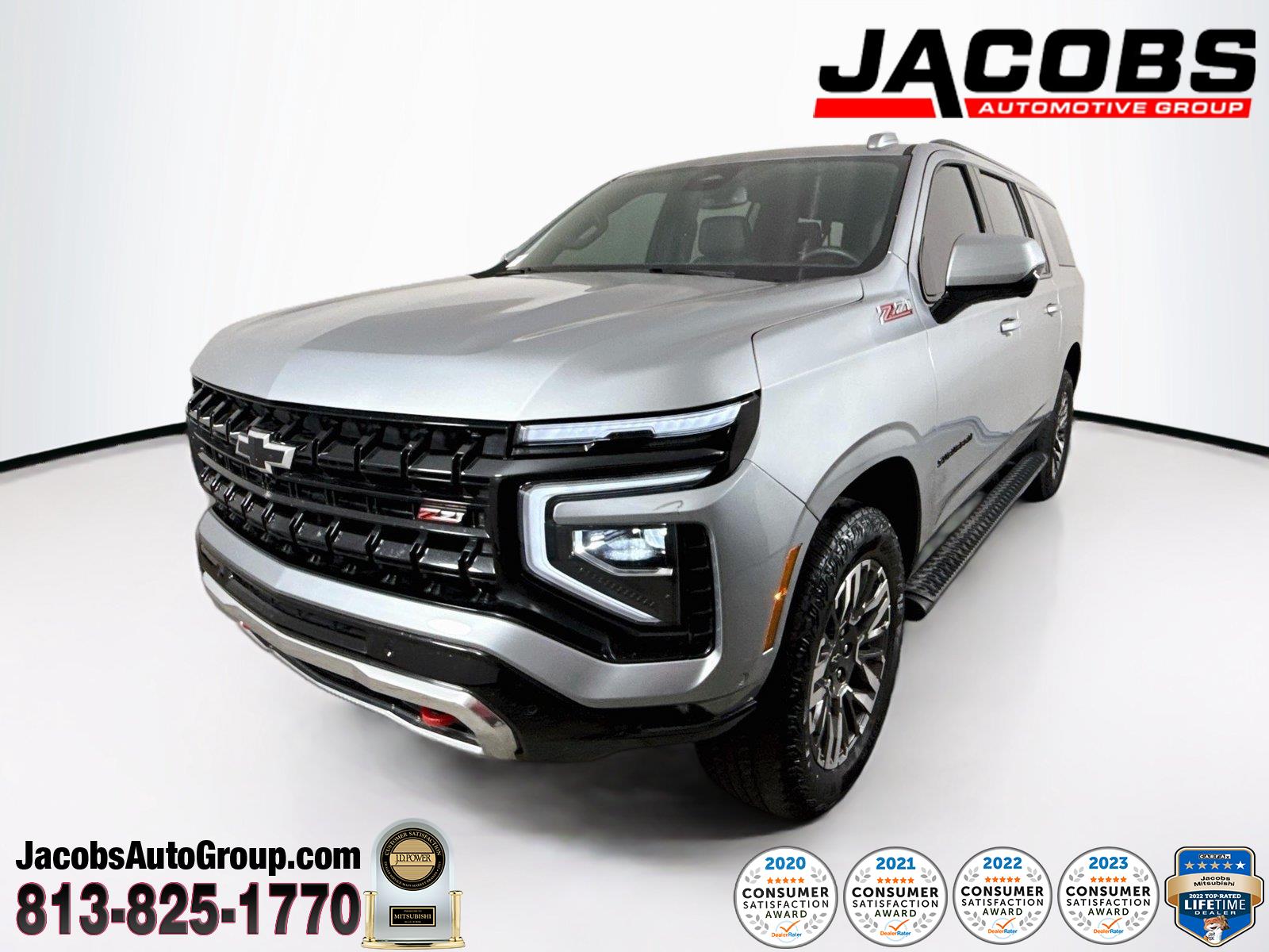Sterling Gray Metallic 2025 Chevrolet Suburban SUV / Crossover Four-Wheel Drive Automatic