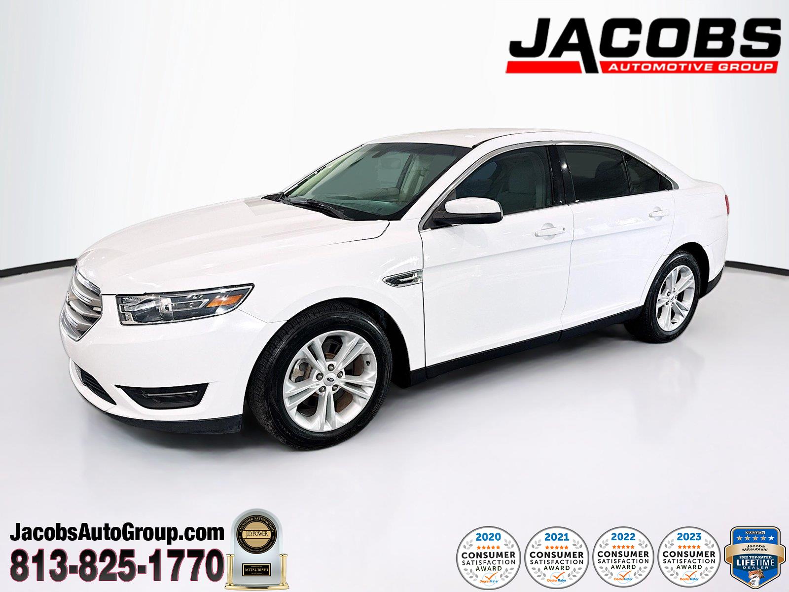Oxford White 2017 Ford Taurus Sedan Front-Wheel Drive 6-Speed Automatic