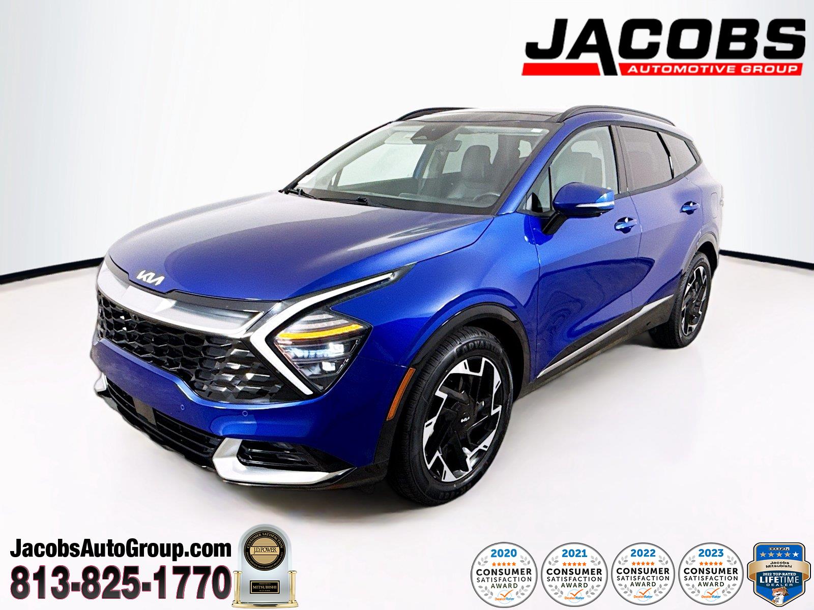 Sapphire Blue 2024 Kia Sportage SUV / Crossover Front-Wheel Drive Automatic