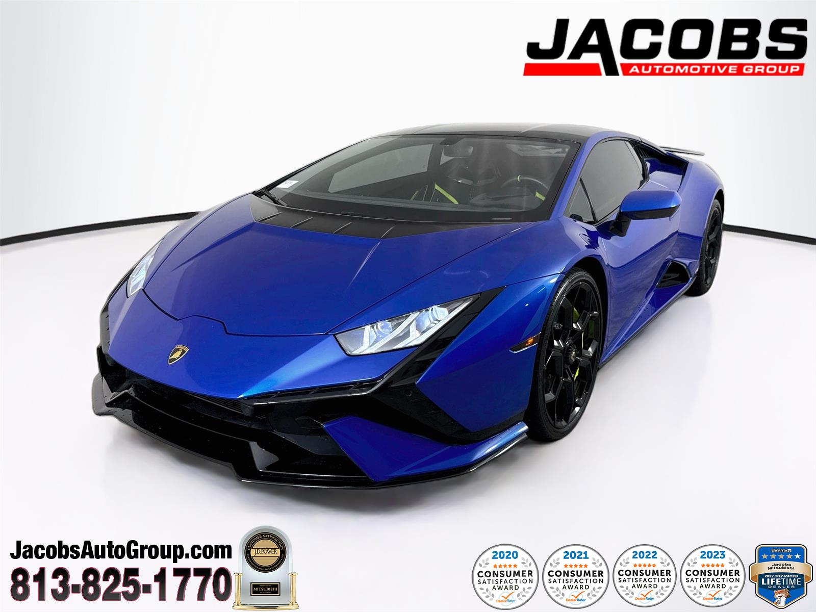 Blu Vathys 2023 Lamborghini Huracan Coupe Rear-Wheel Drive Automatic