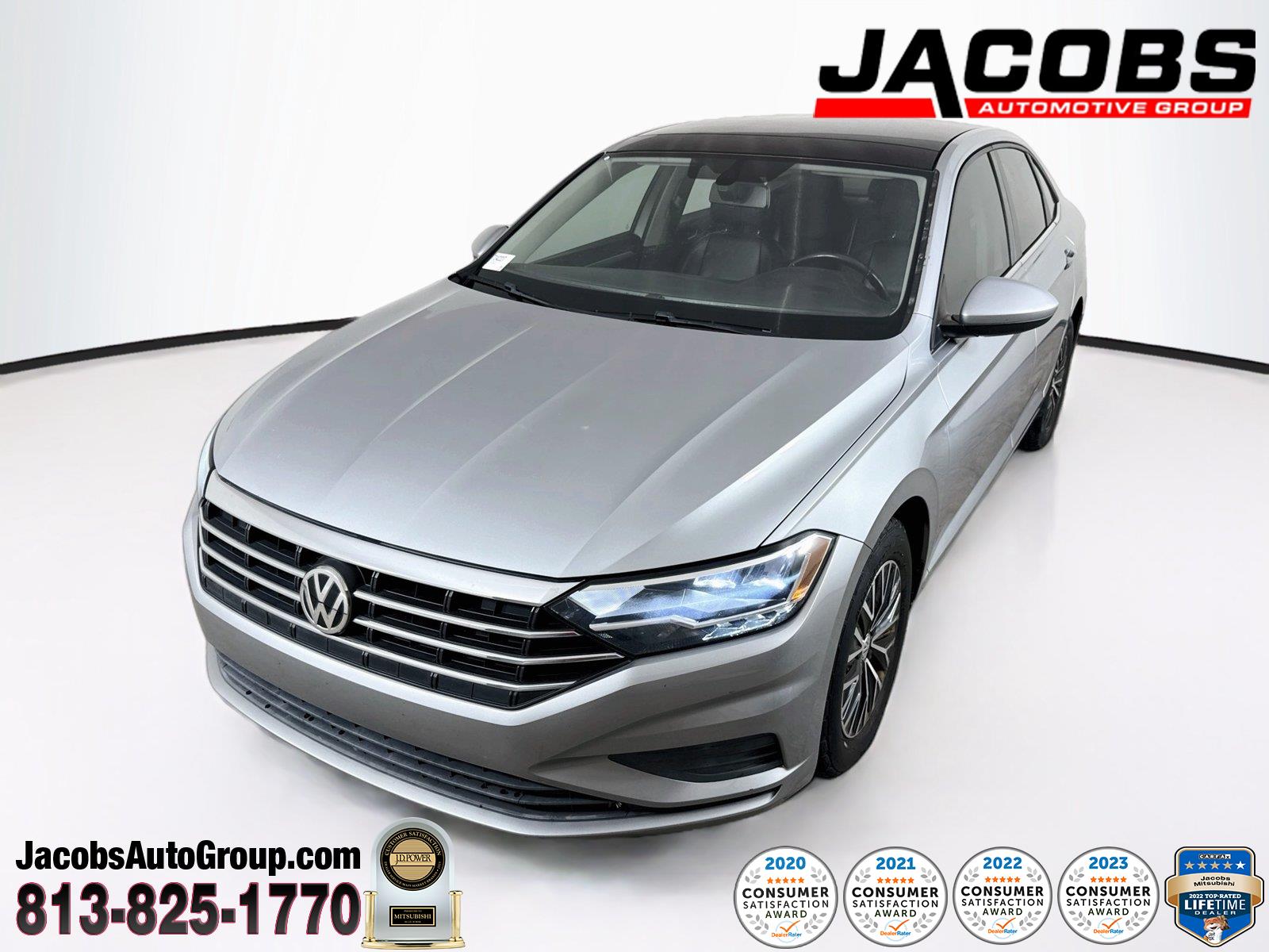 Pyrite Silver Metallic 2019 Volkswagen Jetta Sedan Front-Wheel Drive Automatic
