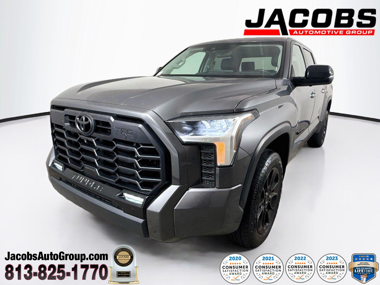 Magnetic Gray Metallic 2024 Toyota Tundra Pickup Truck Four-Wheel Drive Automatic
