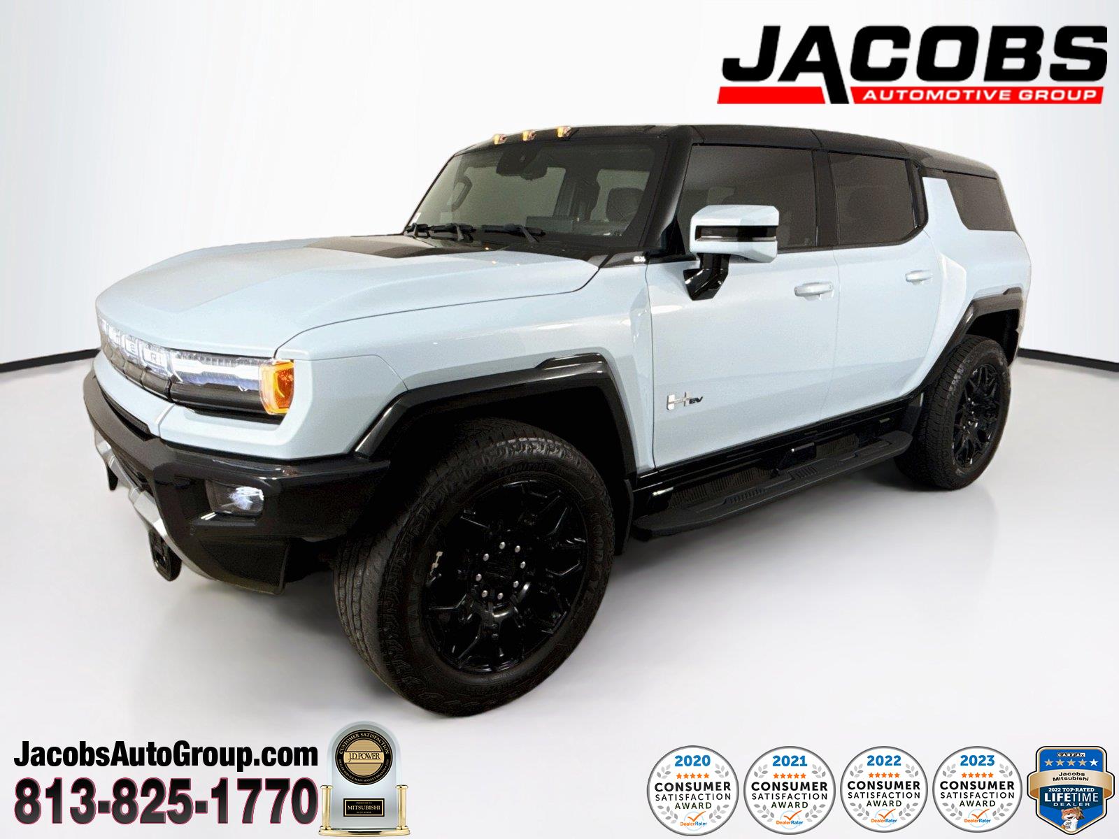 Tide Metallic (Ice Blue) 2025 GMC Hummer EV SUV SUV / Crossover All-Wheel Drive Automatic