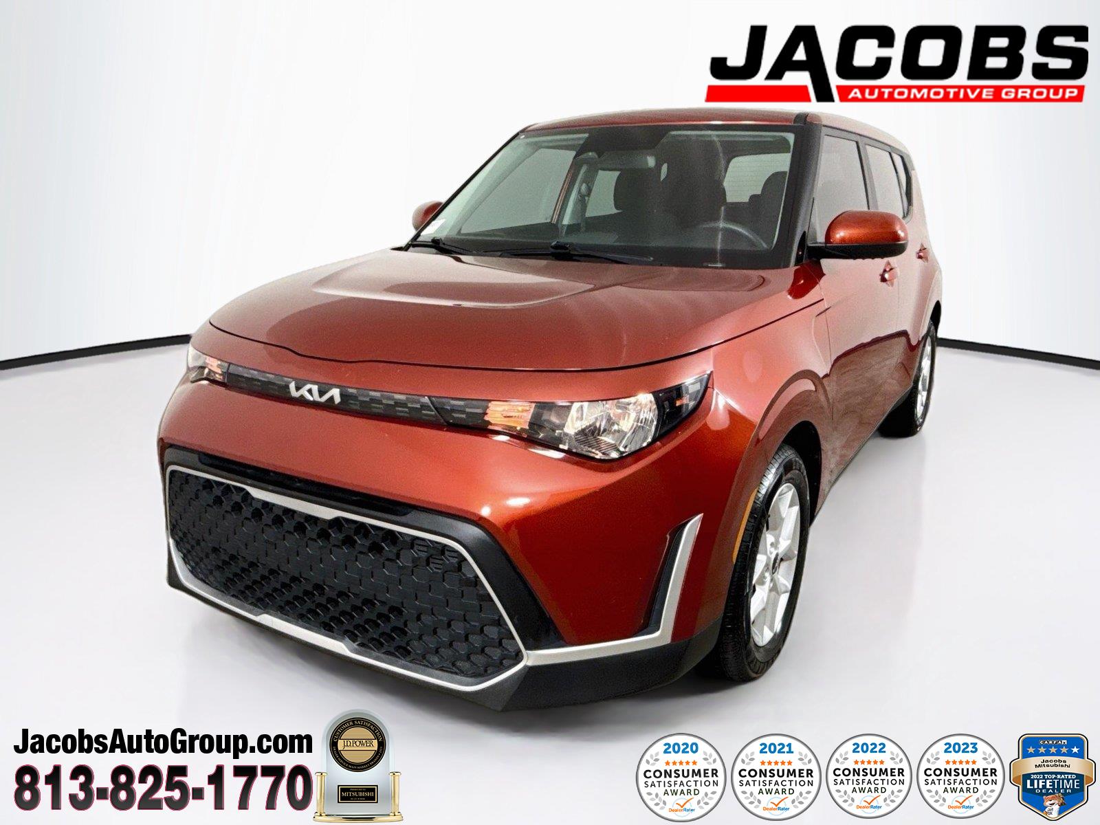 Mars Orange 2025 Kia Soul SUV / Crossover Front-Wheel Drive Continuously Variable Transmission