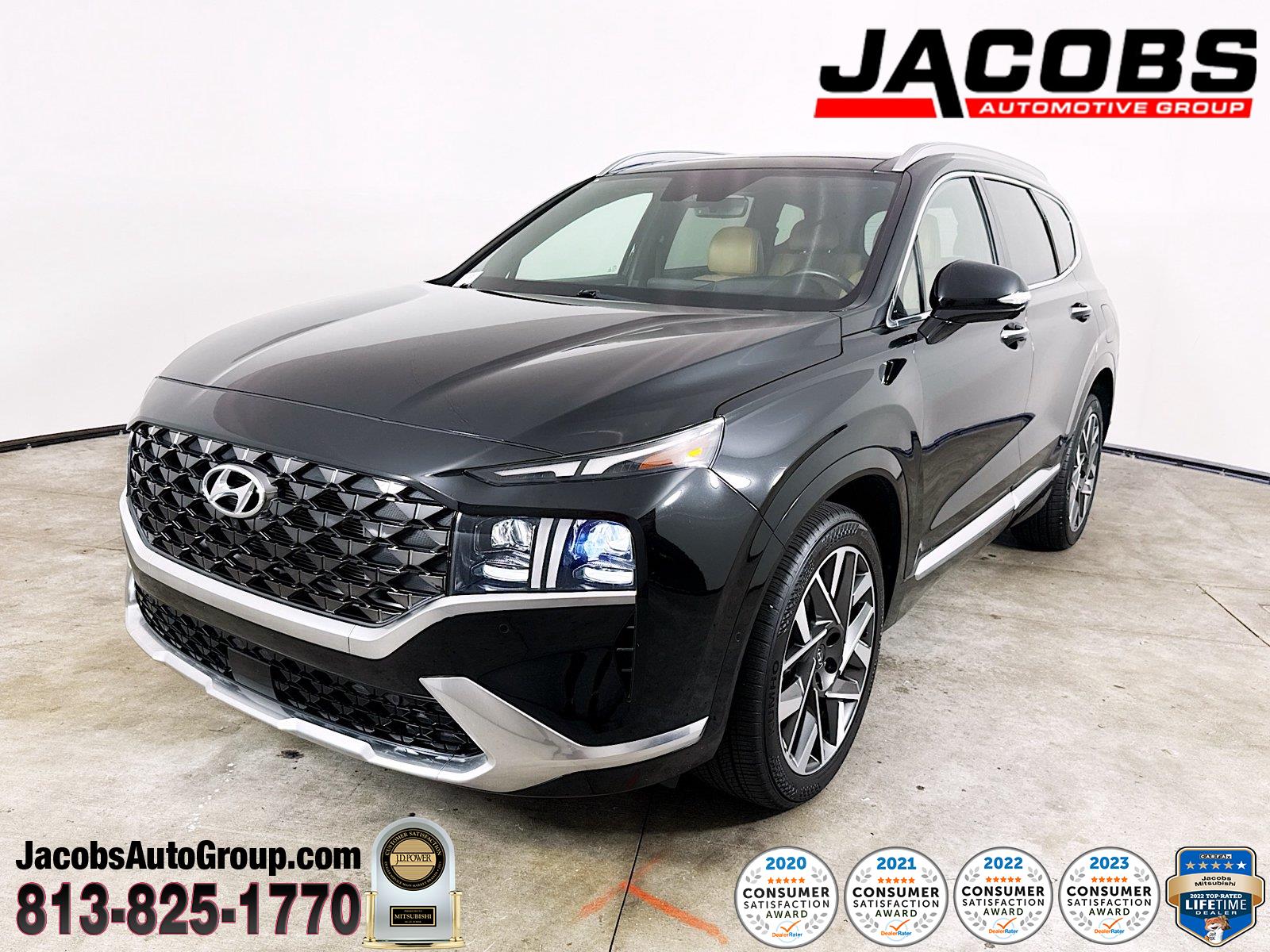 Twilight Black 2023 Hyundai Santa Fe SUV / Crossover Front-Wheel Drive Automatic