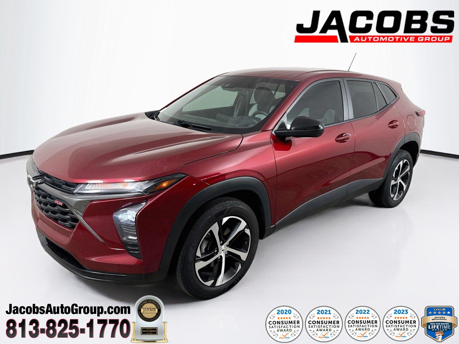 Red (Crimson Metallic) 2025 Chevrolet Trax SUV / Crossover Front-Wheel Drive 6-Speed Automatic